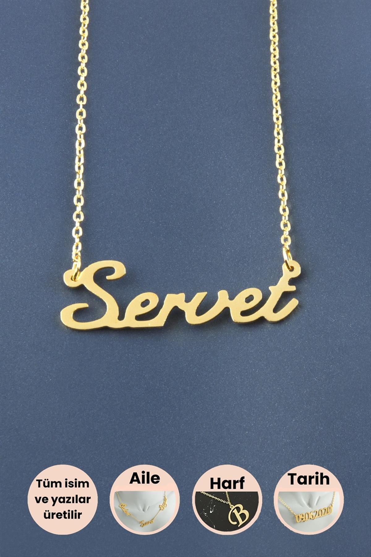 Servet İsimli Kolye