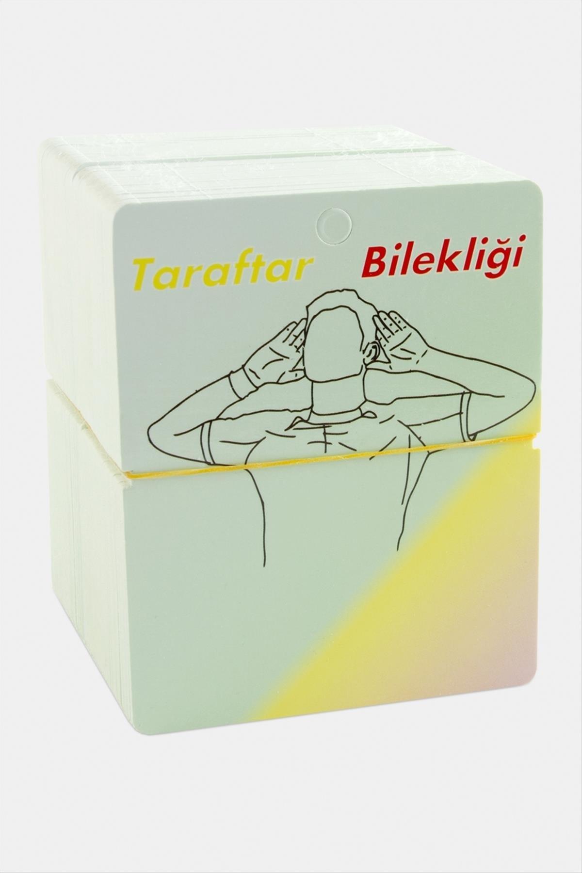 Taraftar Bileklik Kartı Sarı