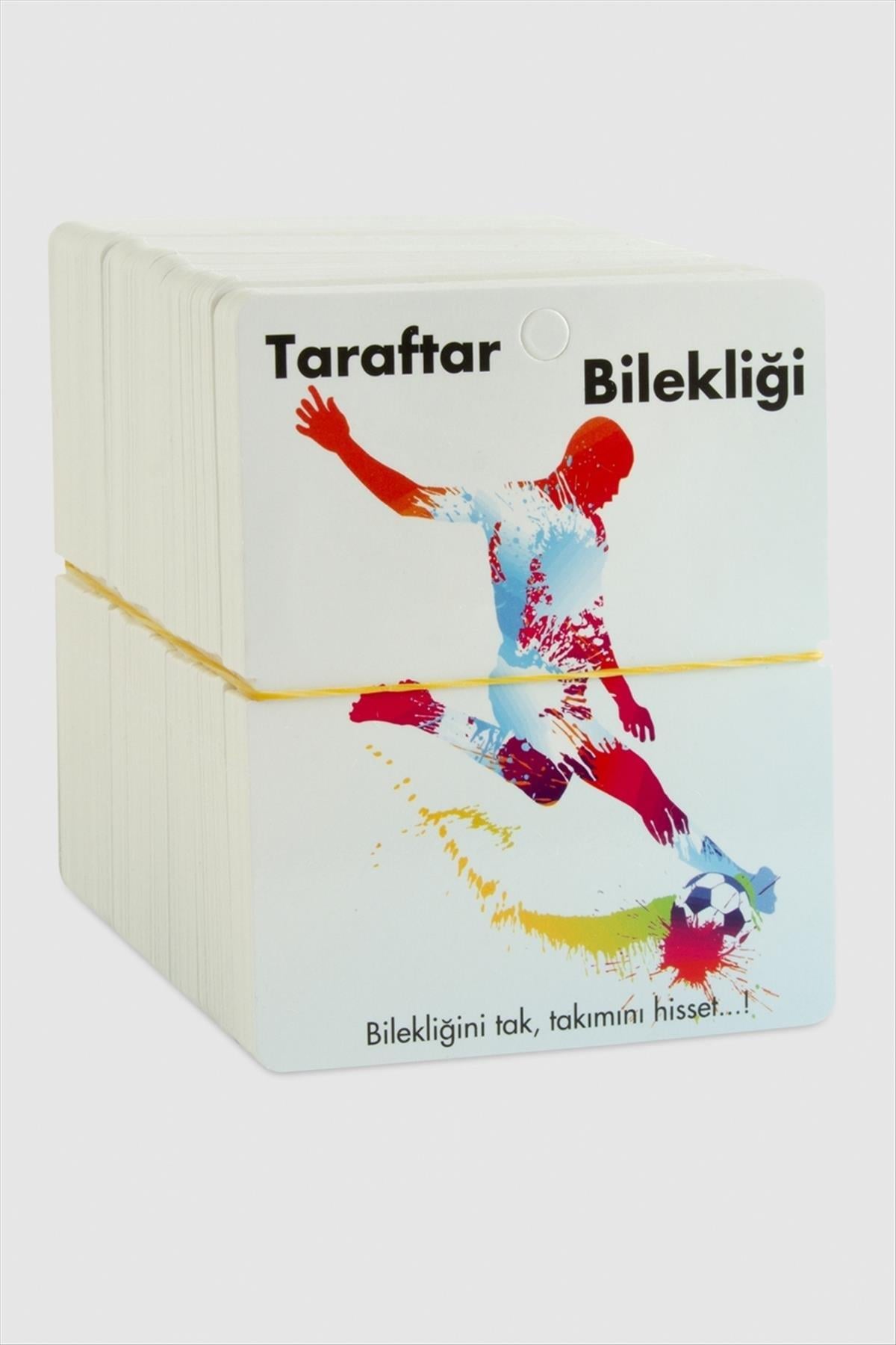 Taraftar Bileklik Kartı Beyaz