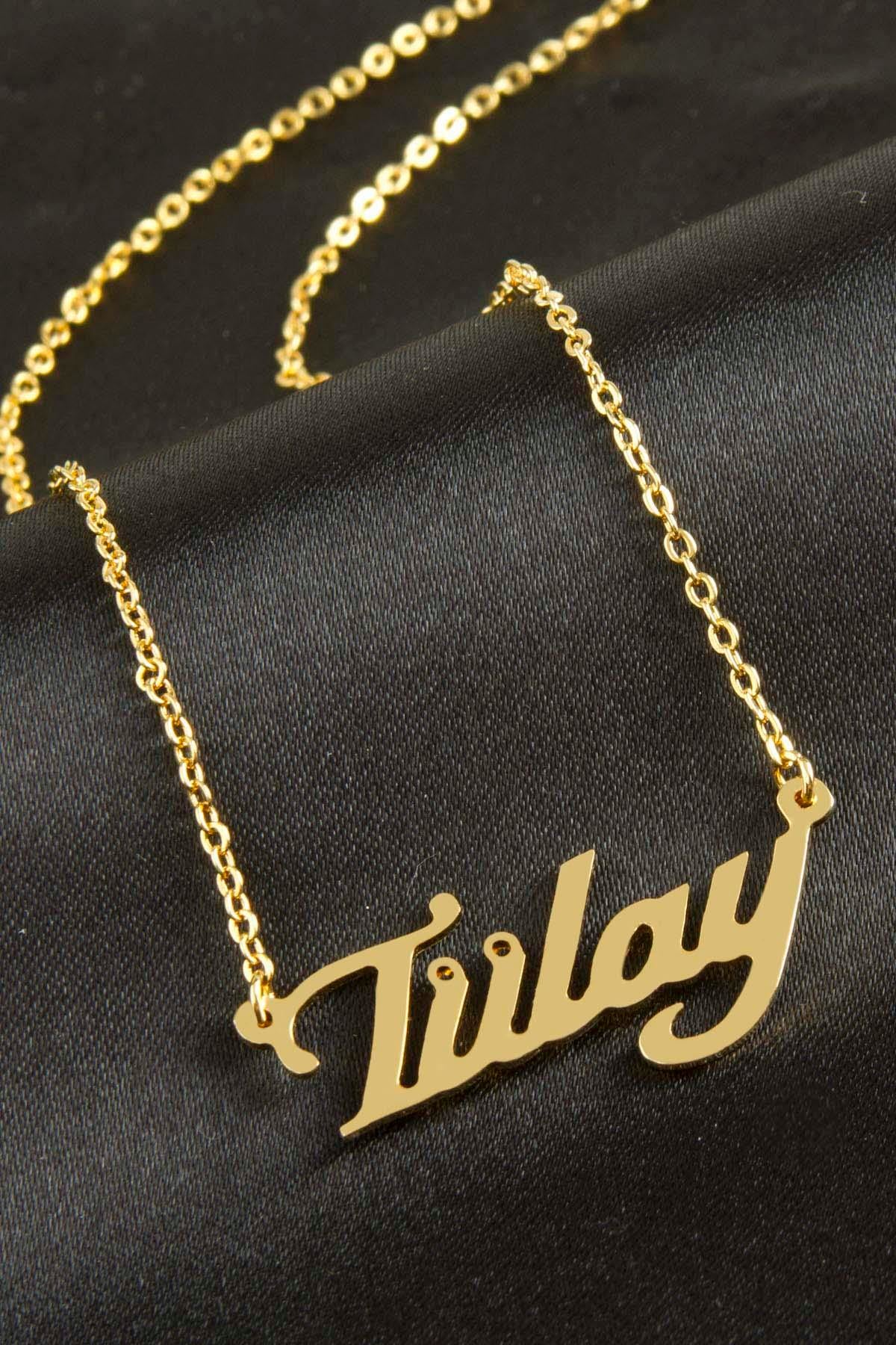 Tülay isimli kolye (Kişiye Özel)