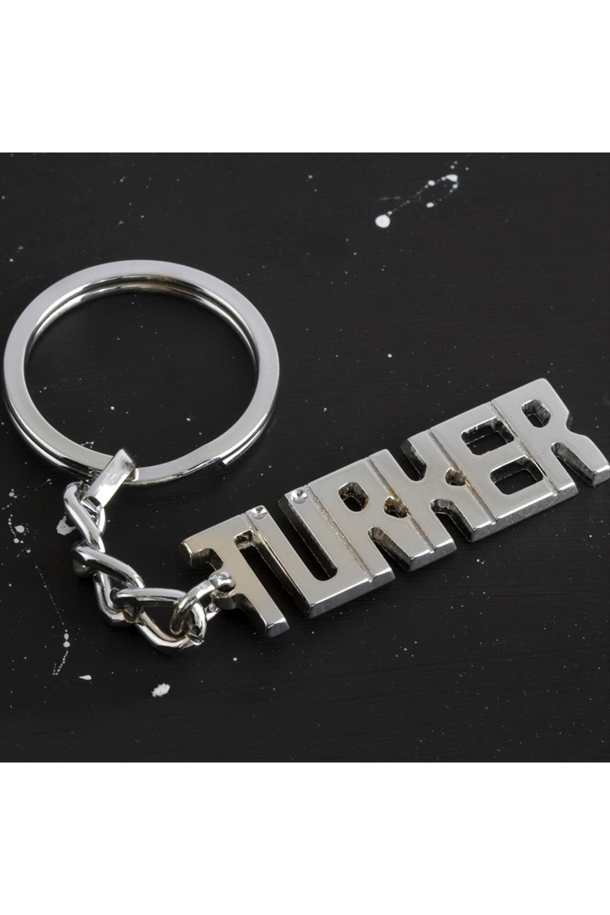 Türker İsimli Anahtarlık-