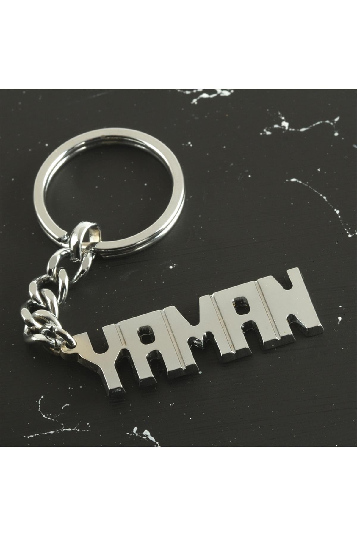 Yaman İsimli Anahtarlık-