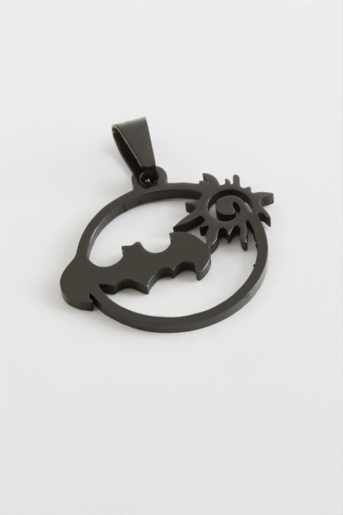 Yarasa Çelik Kolye Ucu 2 cm