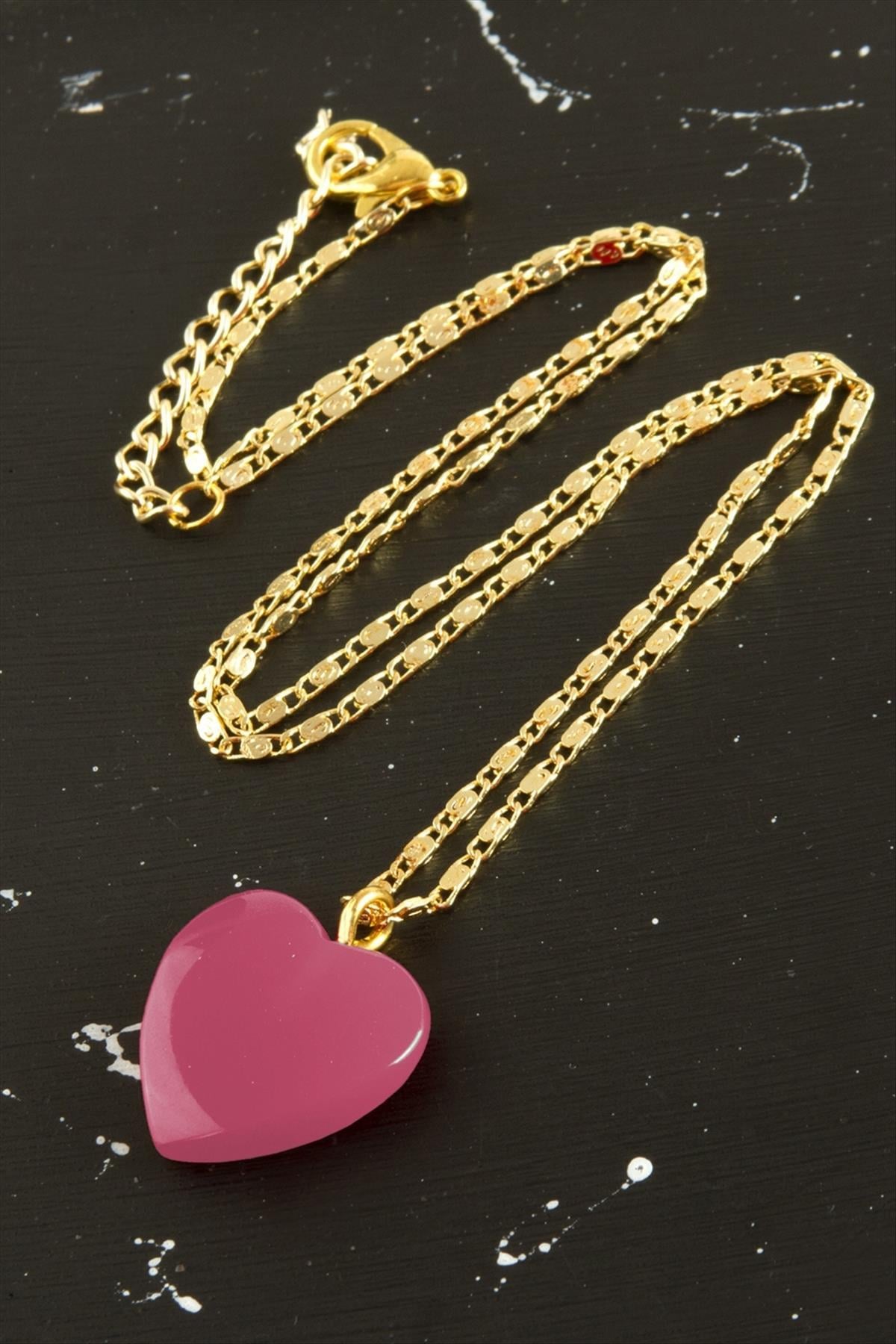 Yeni Sezon Kalp Kolye