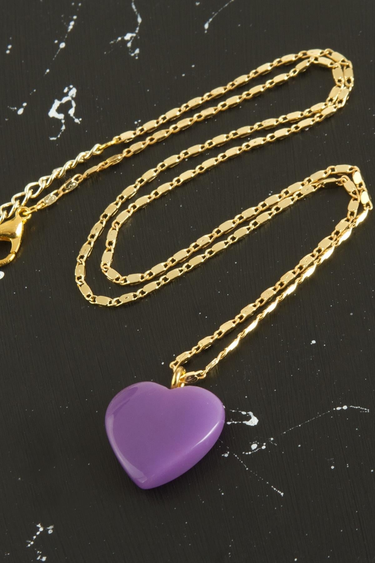 Yeni Sezon Kalp Kolye