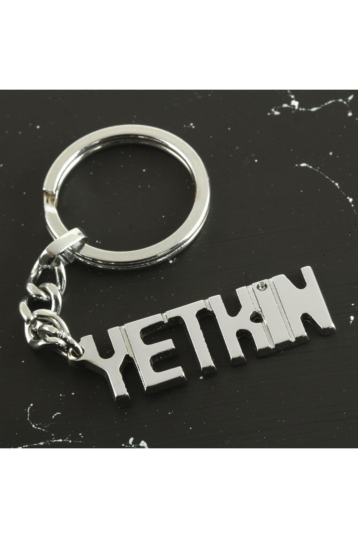 Yetkin İsimli Anahtarlık-