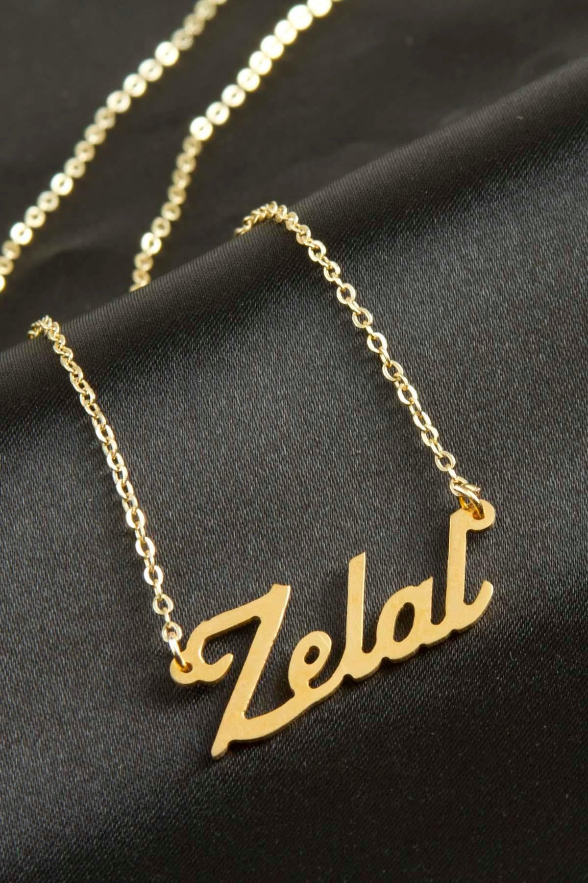 Zelal İsimli Kolye (Kişiye Özel)