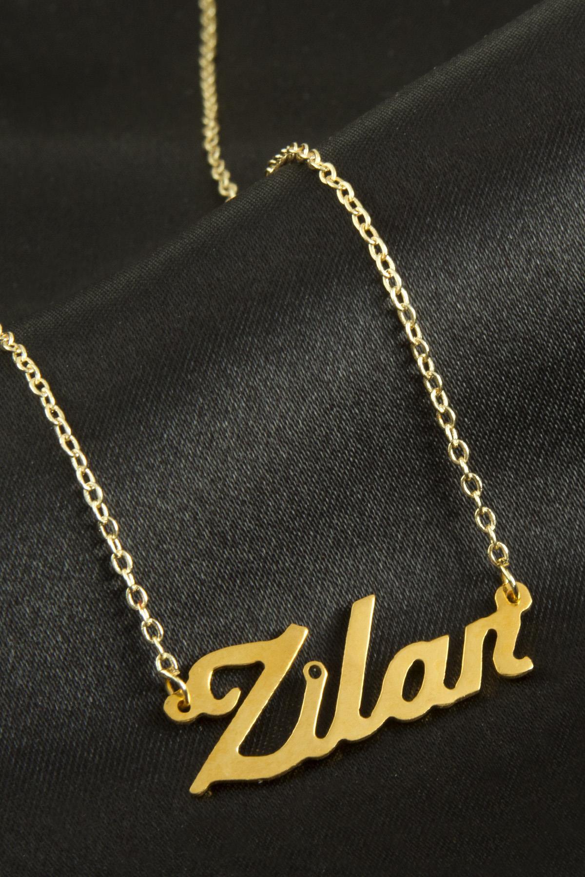 Zilan İsimli Kolye (Kişiye Özel)