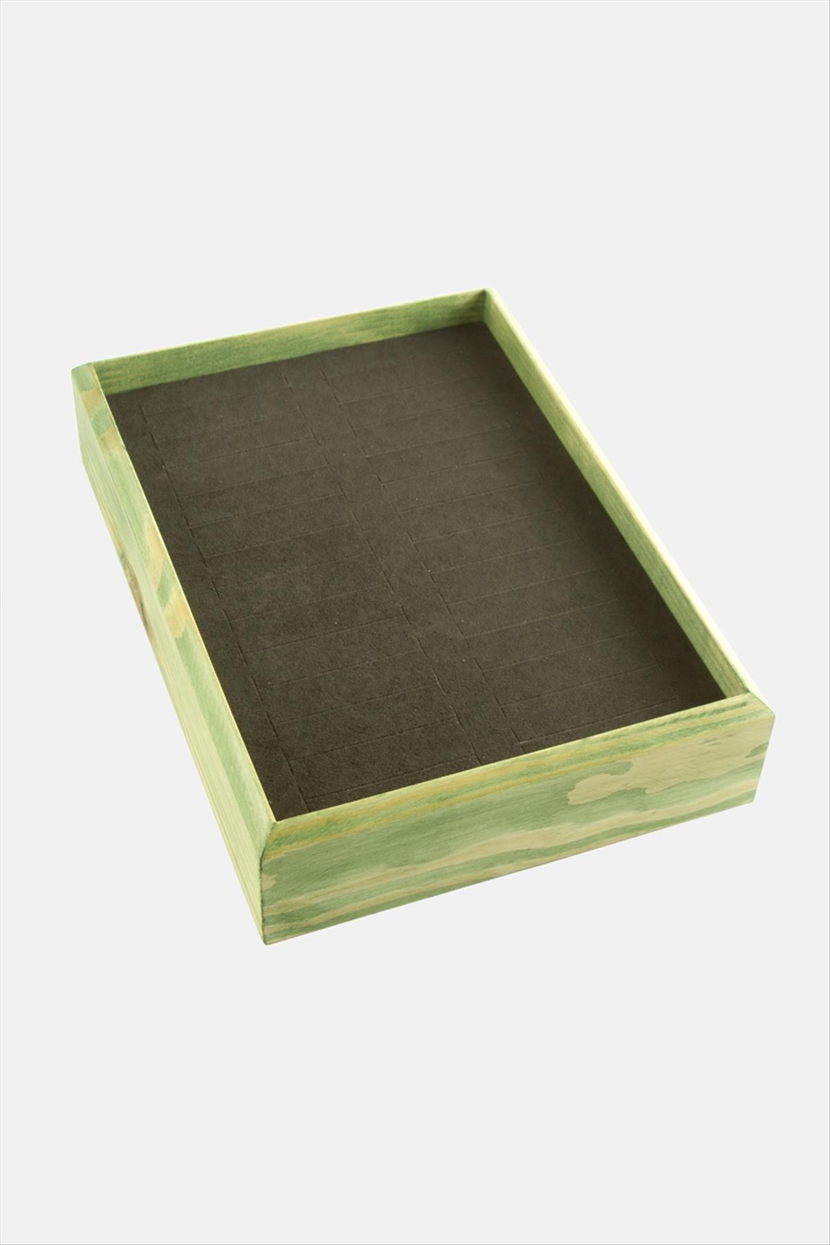 Ahşap Anfora Kumaş Bileklik Standı 17*24