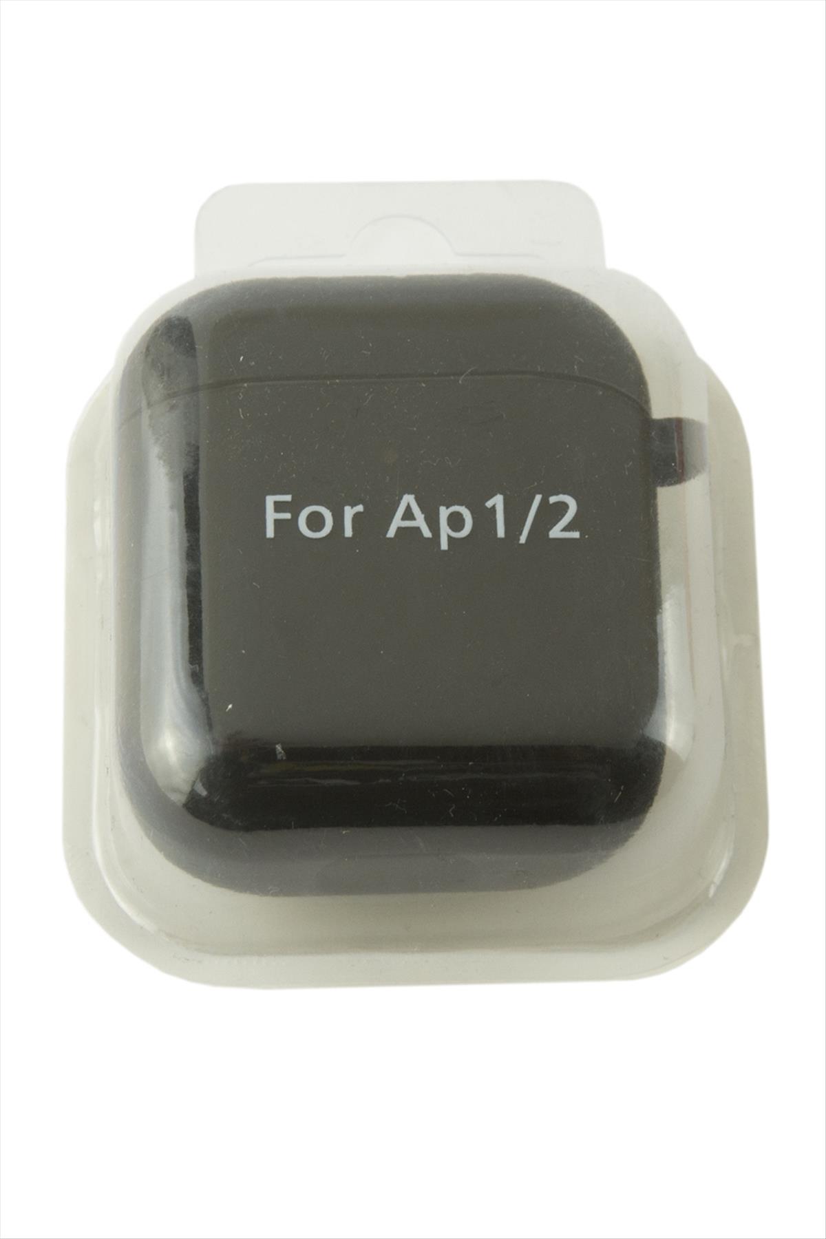 Airpods 1-2 Nesil Uyumlu Kablosuz Silikonlu Kulaklık Kılıfı 
