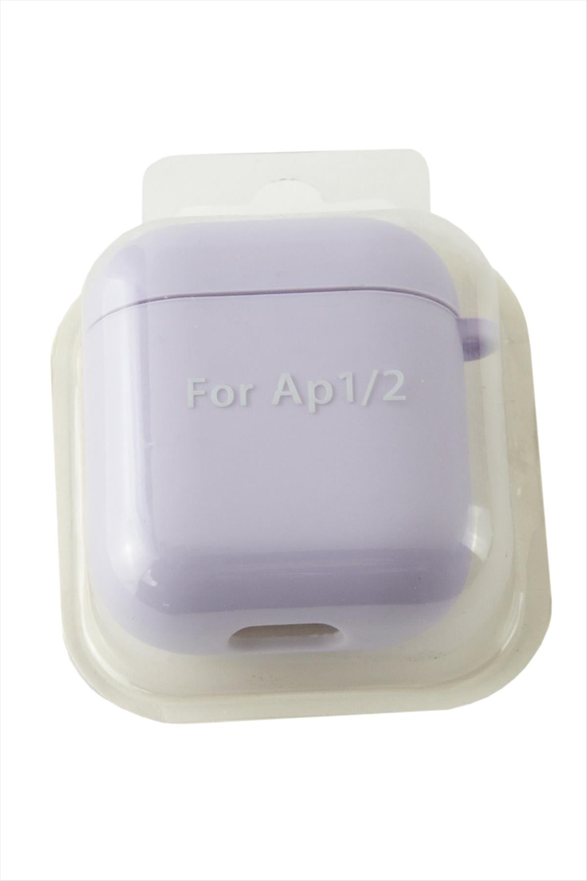 Airpods 1-2 Nesil Uyumlu Kablosuz Silikonlu Kulaklık Kılıfı 