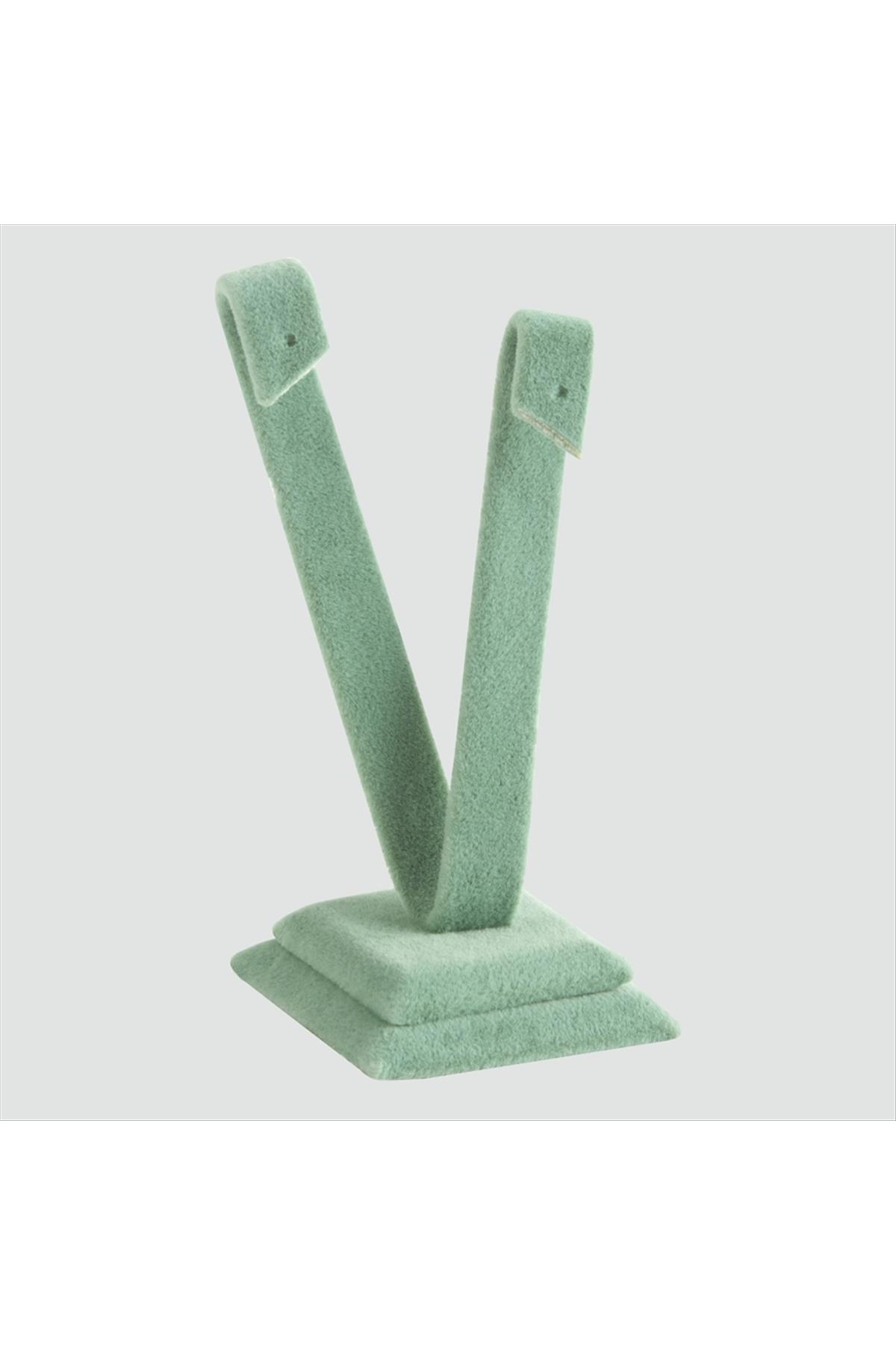 Anfora Kumaş Palmiye Küpelik