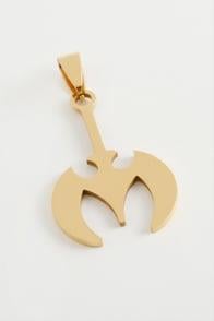 Balta Çelik Kolye Ucu 3,5 cm