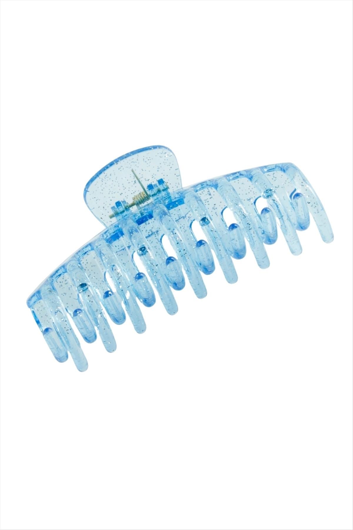Bulut Simli Düz Mandal Toka 11 cm