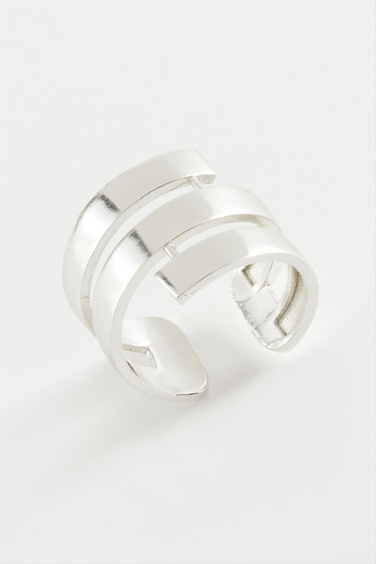 Burgulu Metal Yüzük