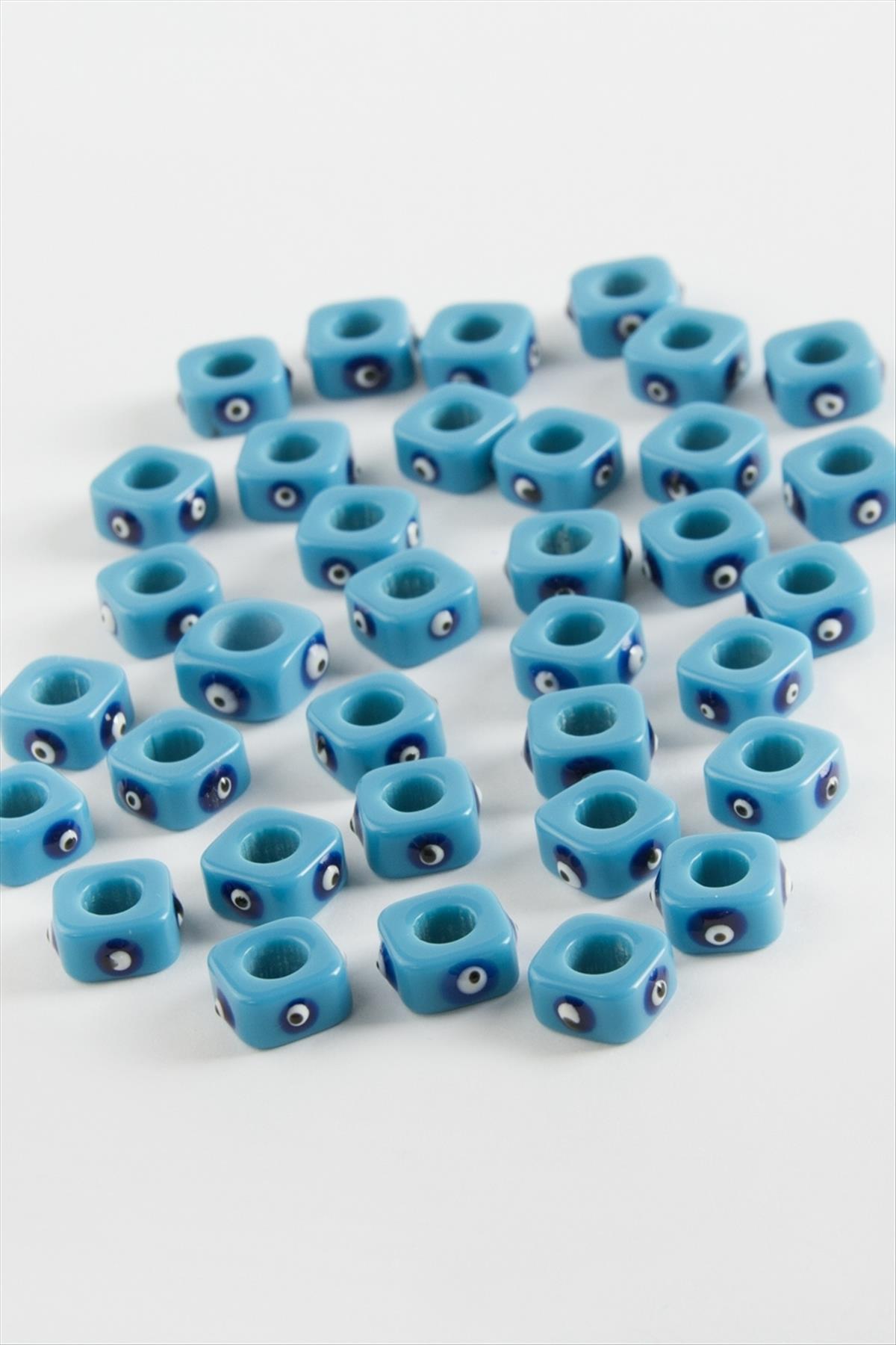 Cam Nazar Küp Boncuk 1 Adet