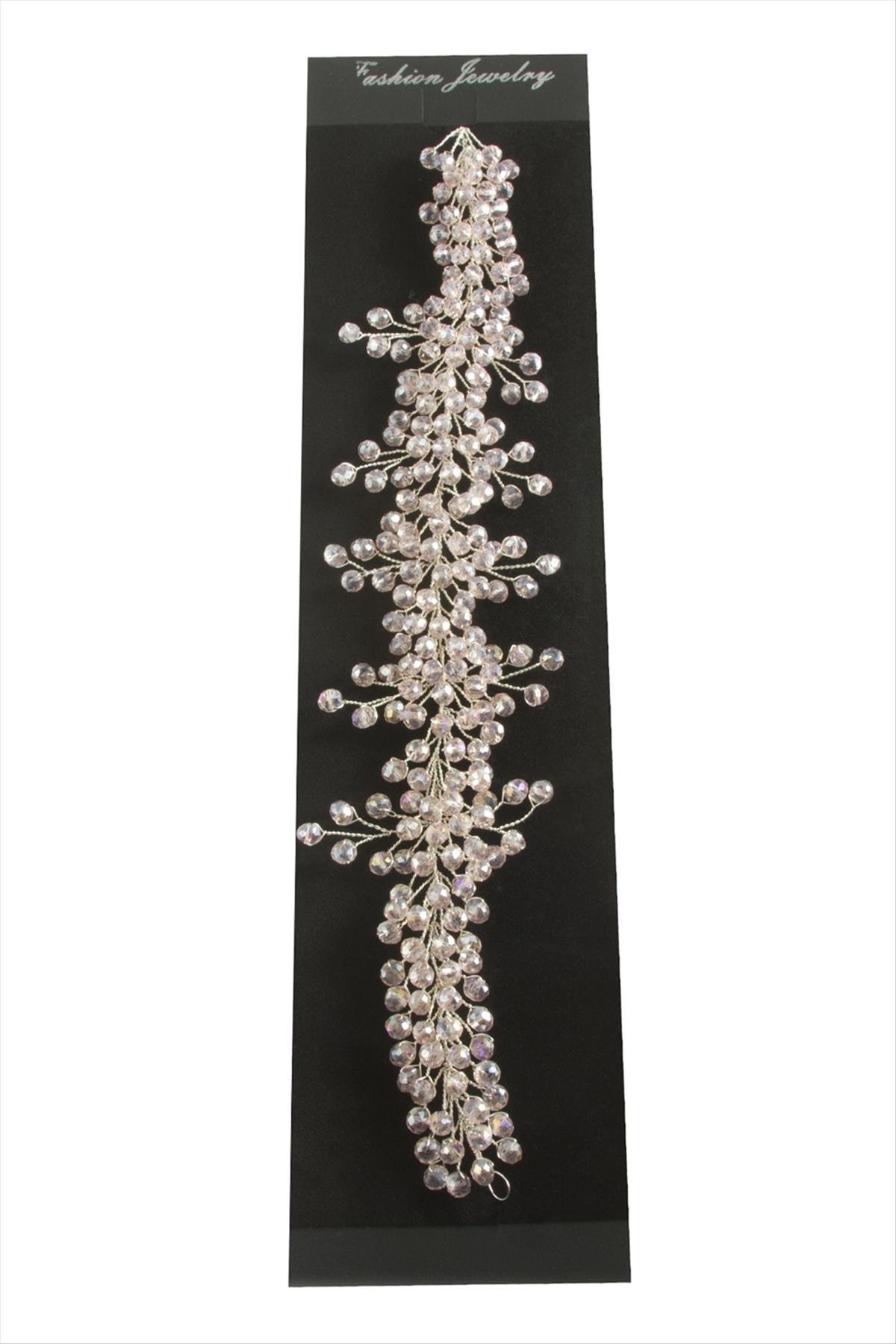 Çiçek Kristal Saç Aksesuarı