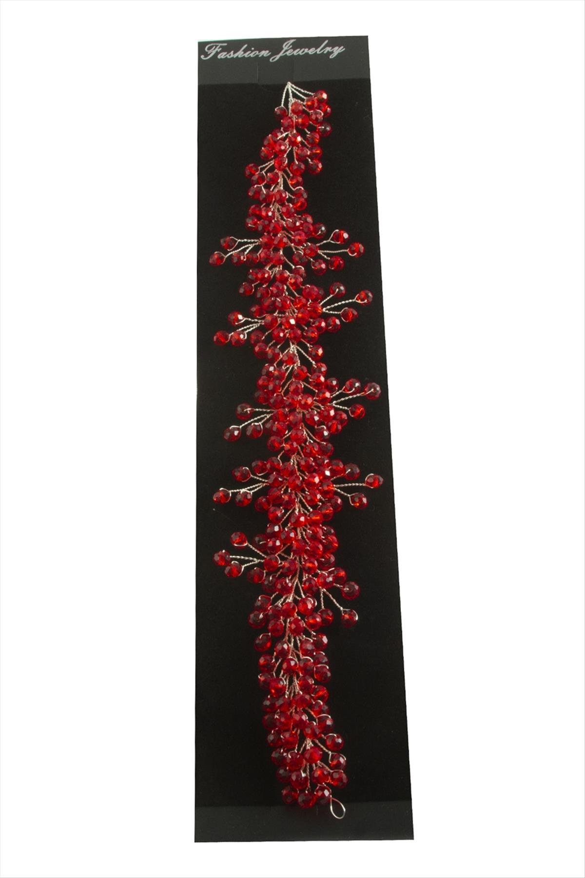 Çiçek Kristal Saç Aksesuarı