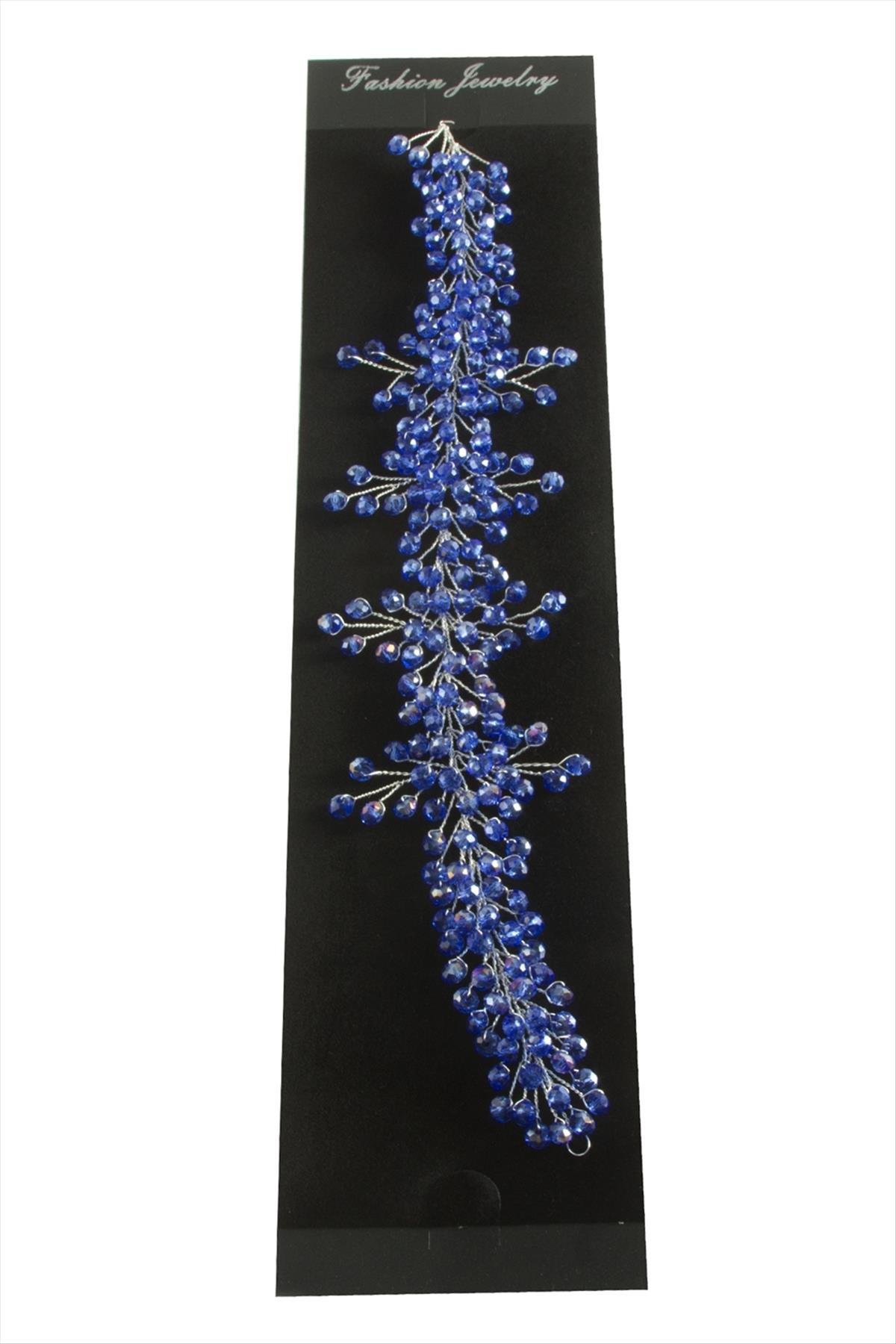 Çiçek Kristal Saç Aksesuarı