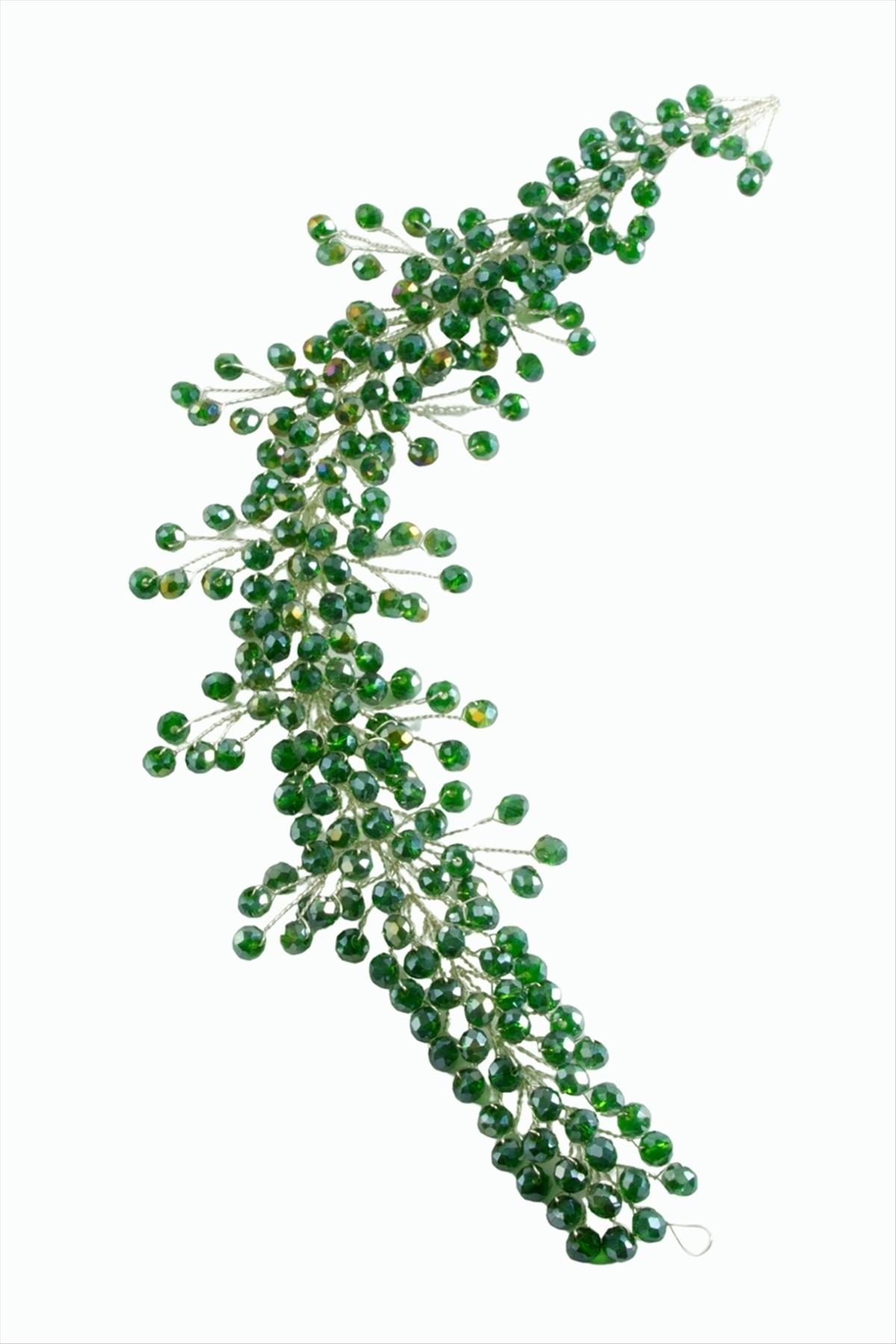 Çiçek Kristal Saç Aksesuarı