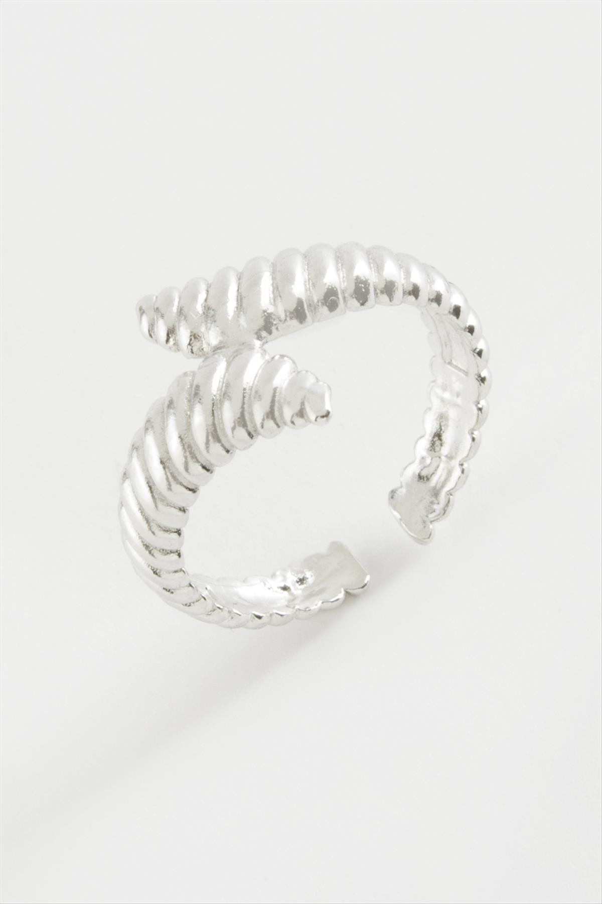 Çizgili Metal Yüzük