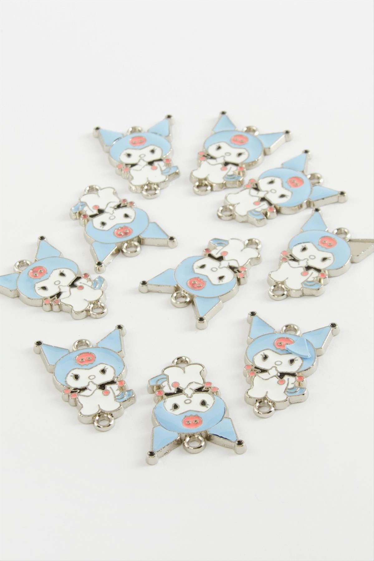 Çzgflm Çift Kulplu Mineli Bileklik ve Kolye Ucu Aparatı 1 Adet