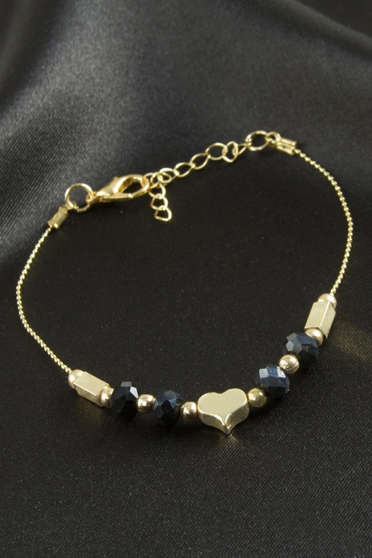 Dikdörtgen Kristal Bileklik