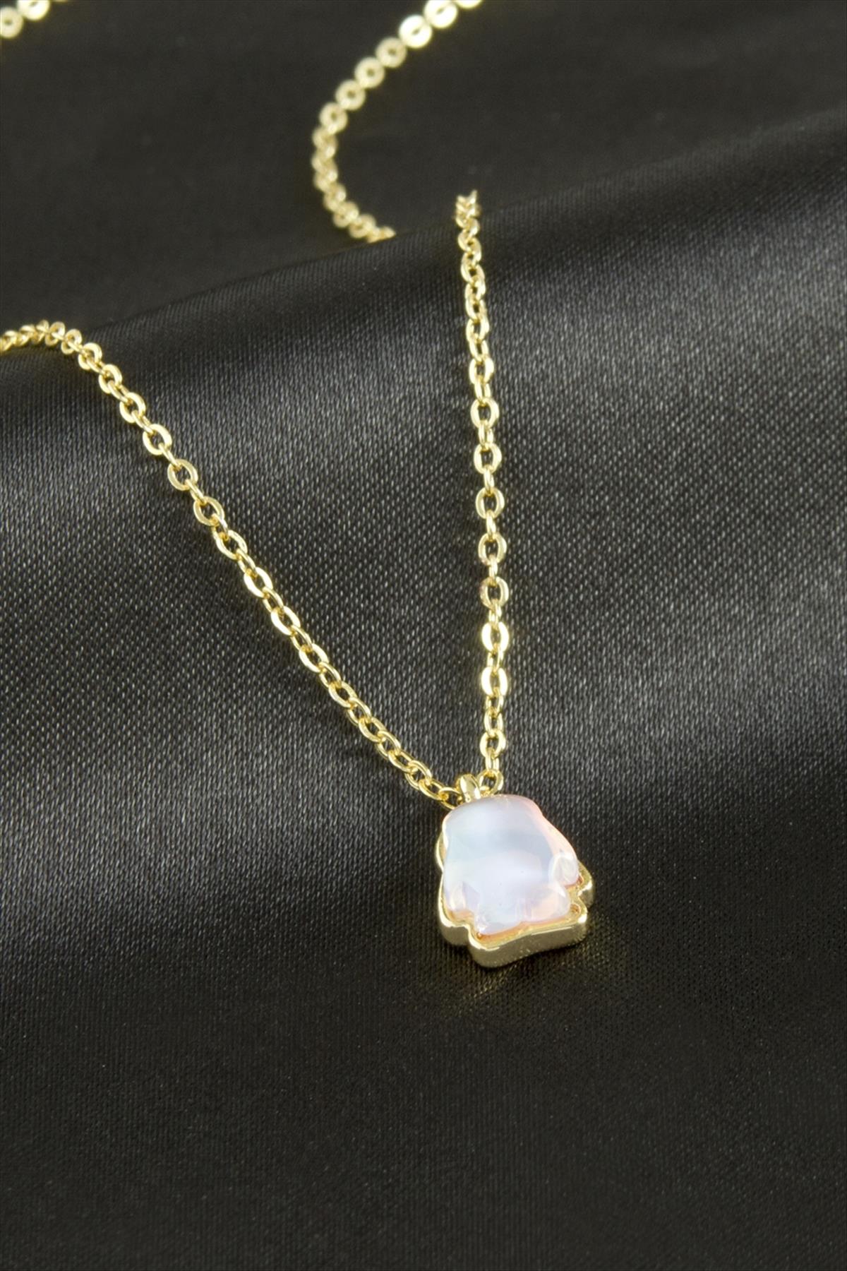 Ftm Ana Eli Cam Kolye