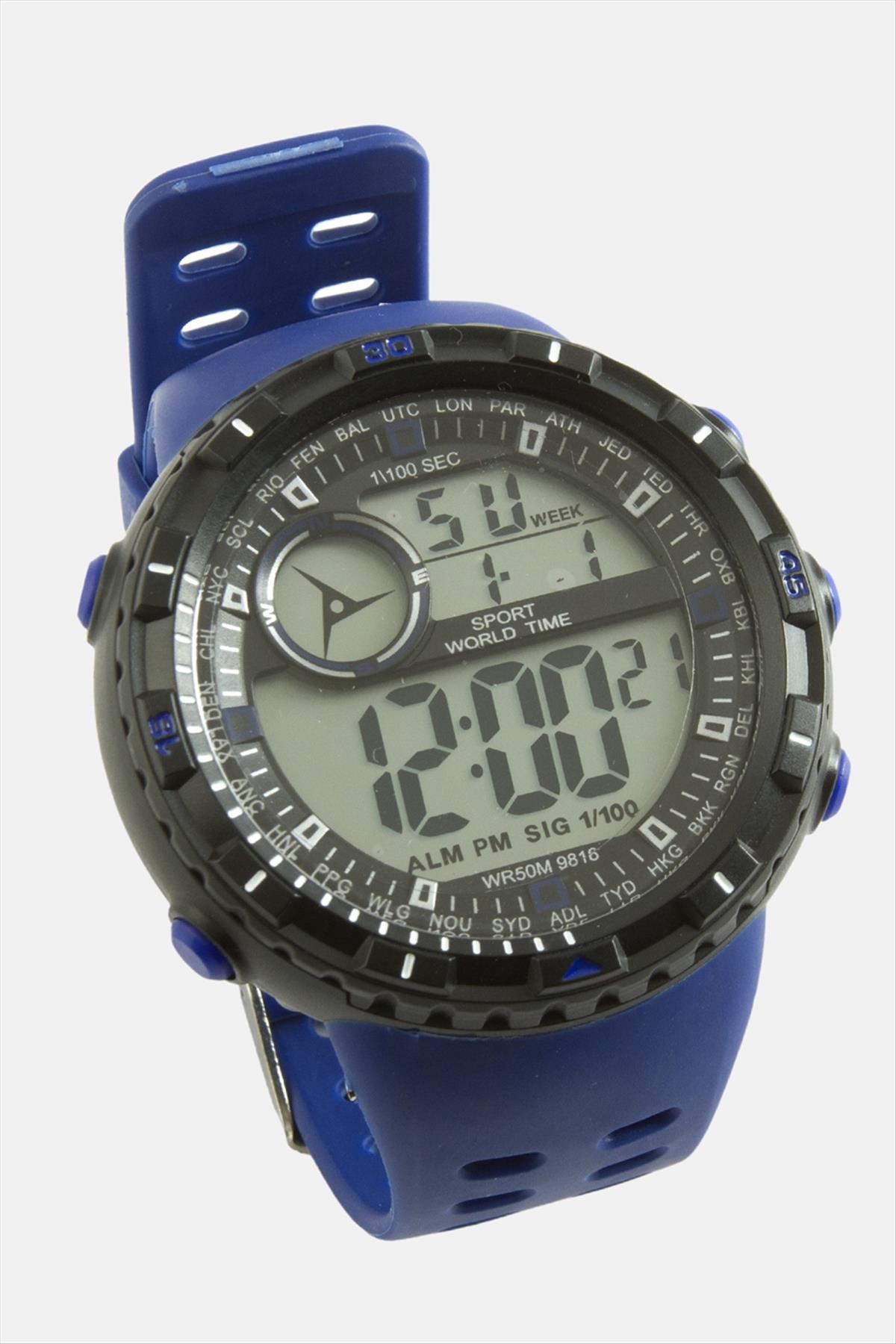 Sugeçirmez Spor Kol Saati Dijital