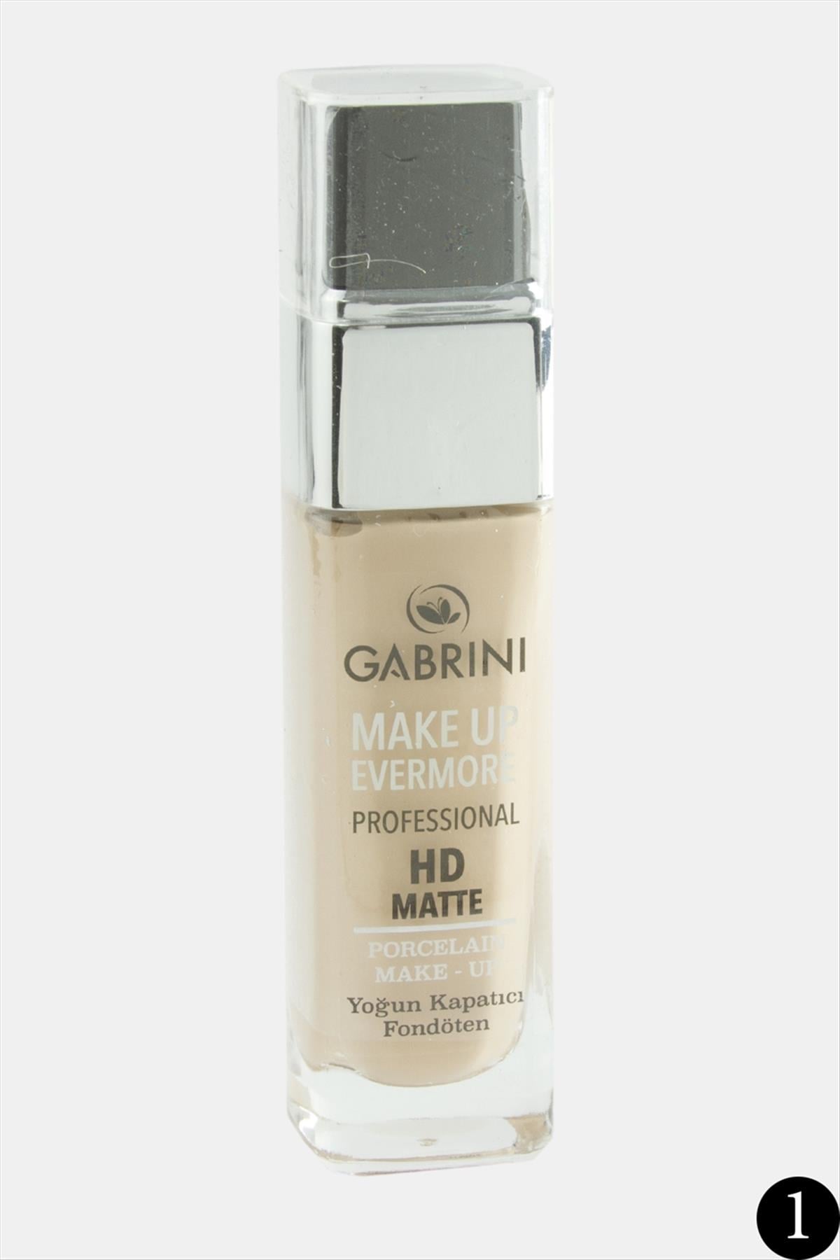 Gabrini HD Matte Şişe Fondöten
