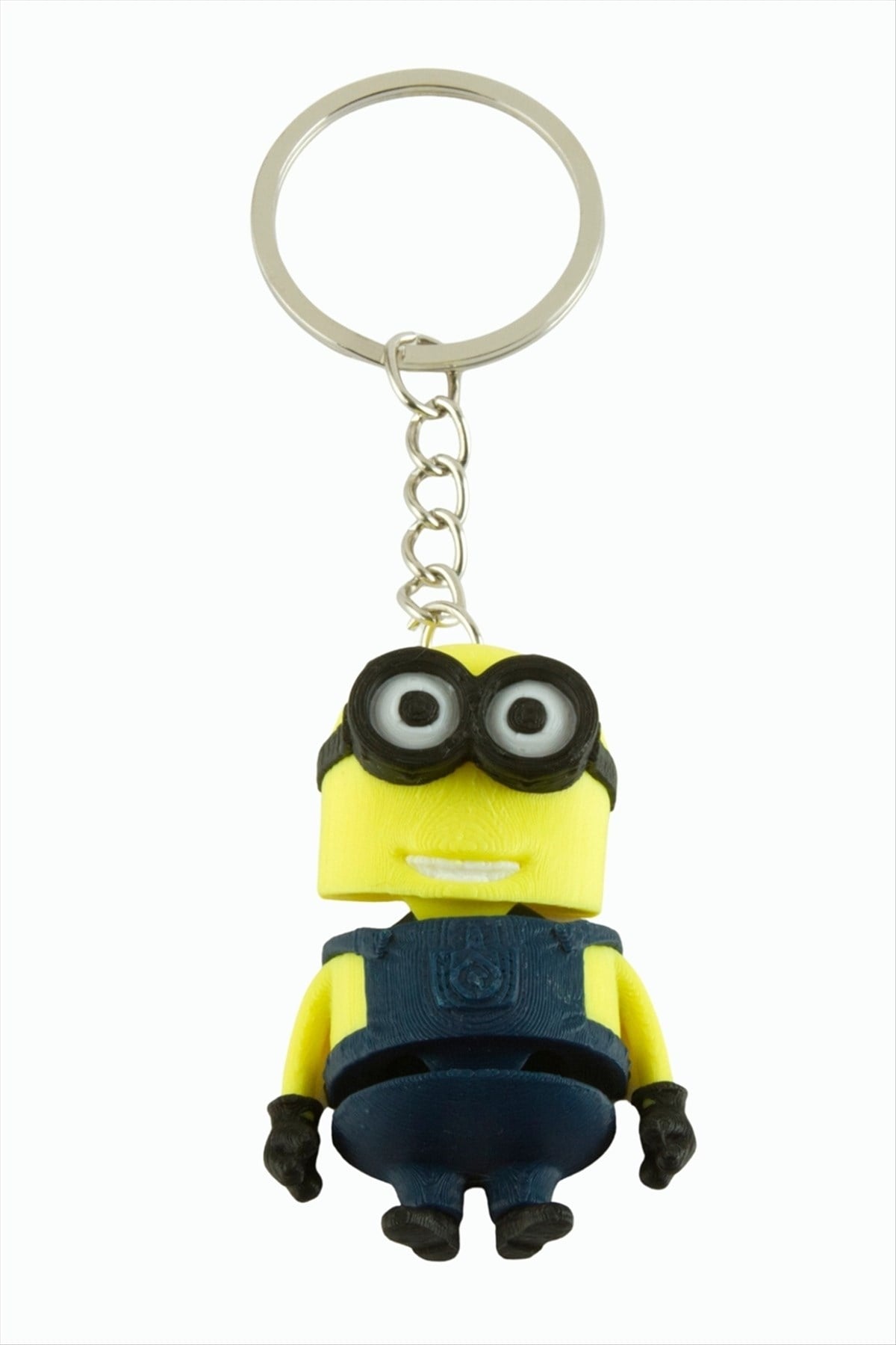 Gözlüklü 3D Baskılı Anahtarlık