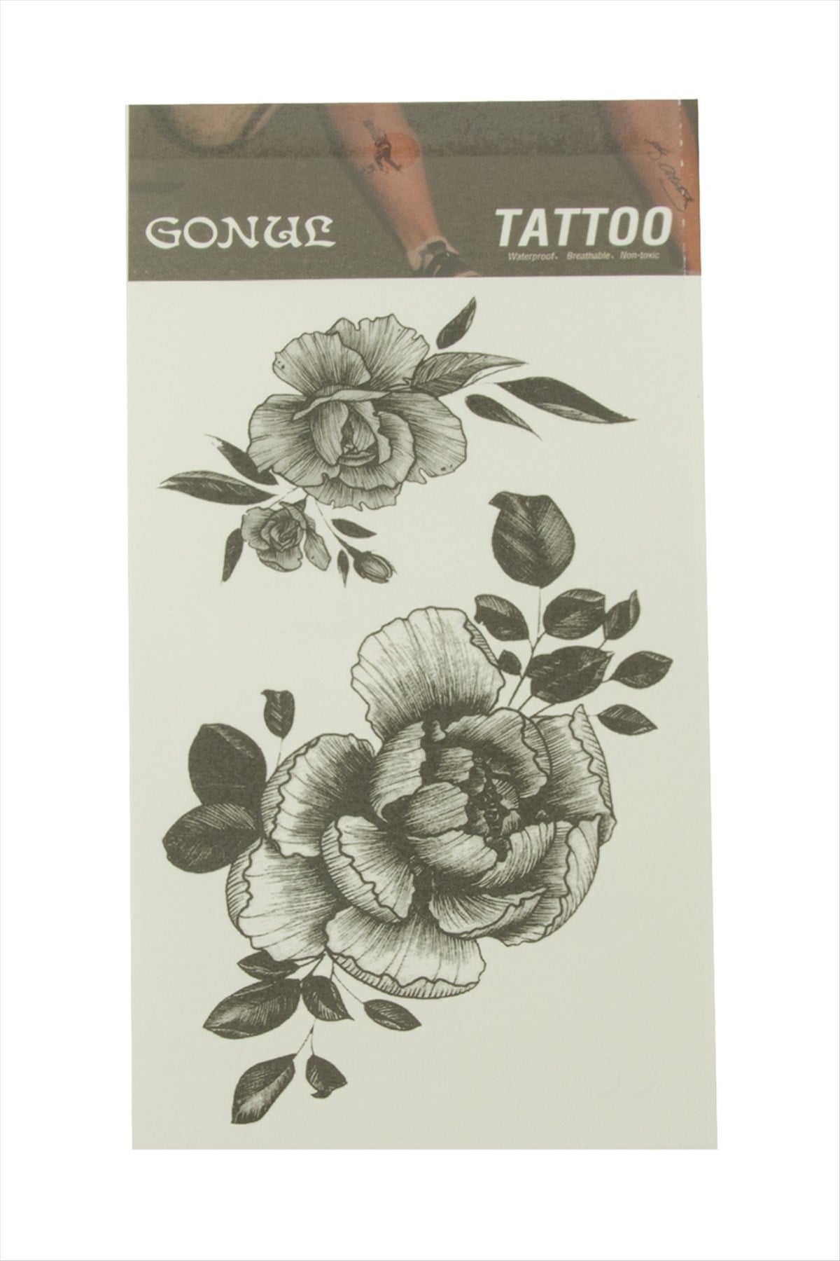 Gül Tattoo Dövme Sticker