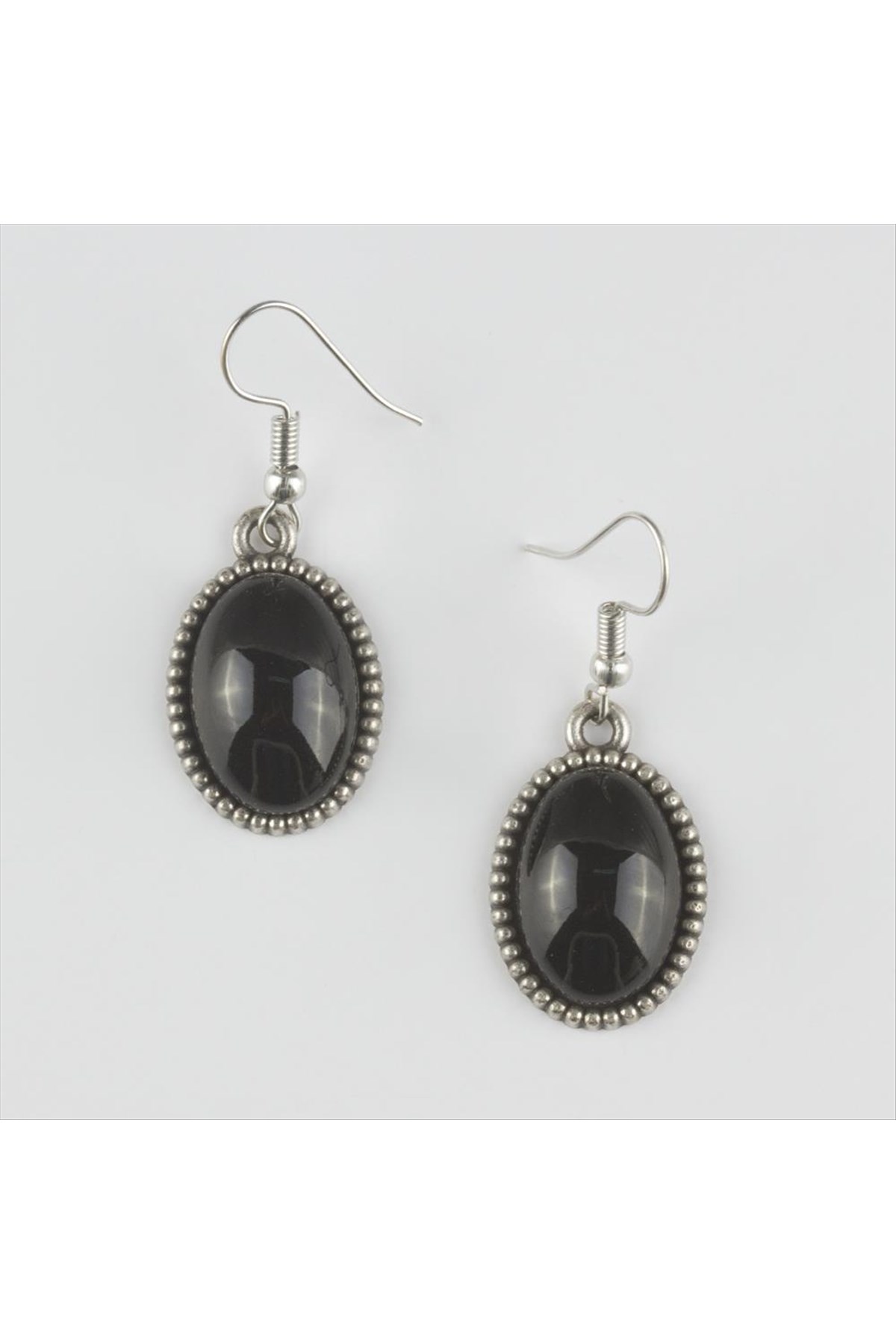 Gümüş Çini Küpe