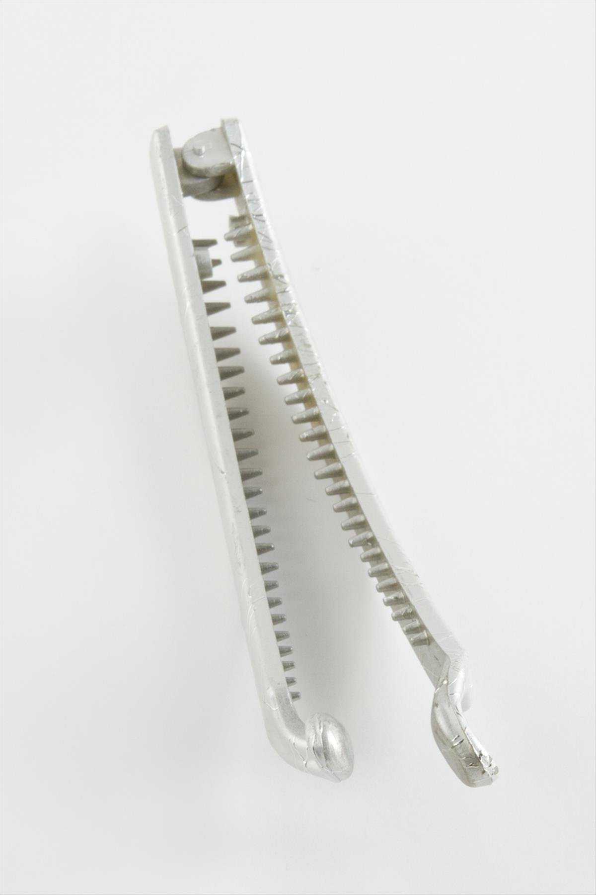 Gümüş Renkli Muz Toka 11 cm