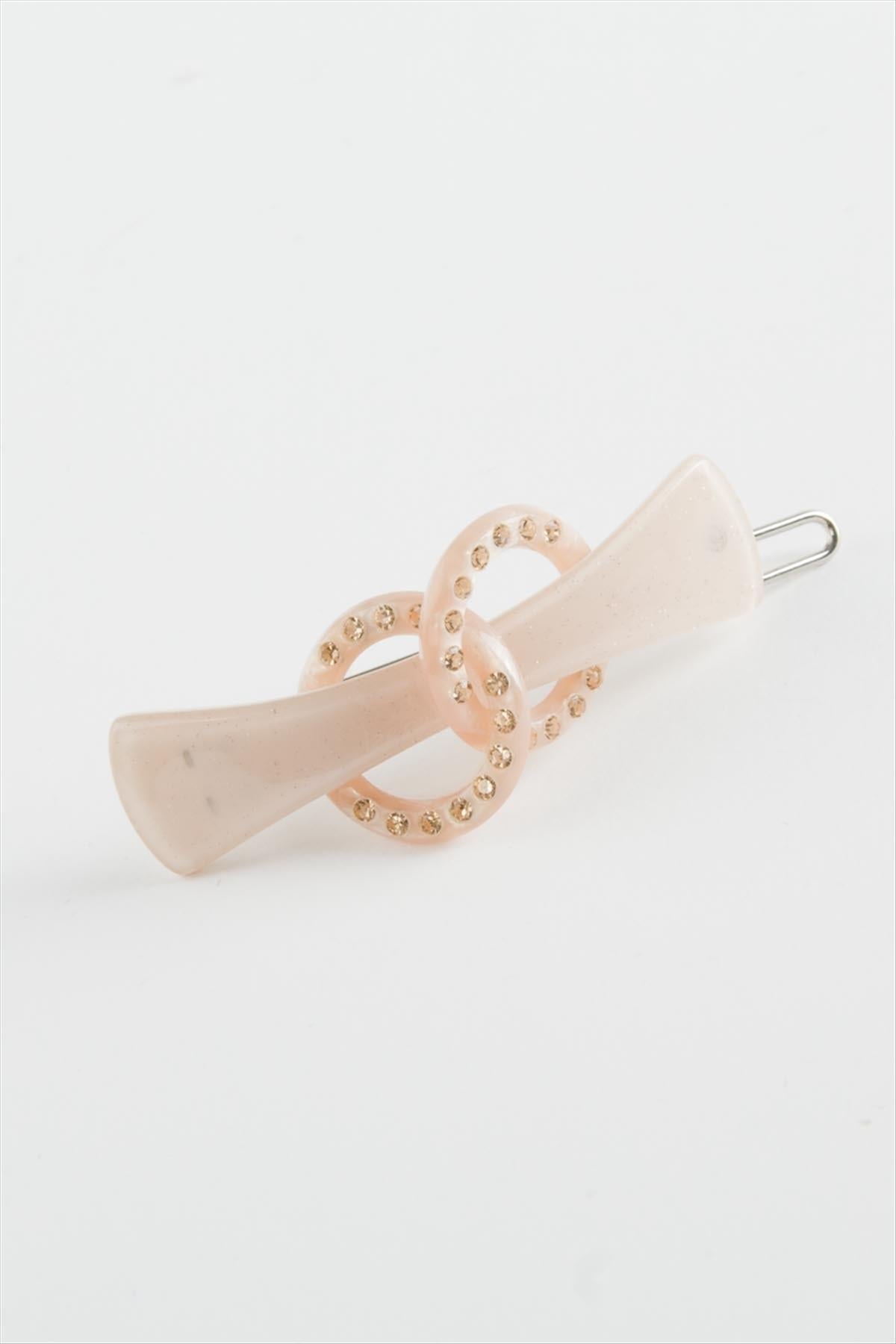 Halka Taşlı Klipsli Toka