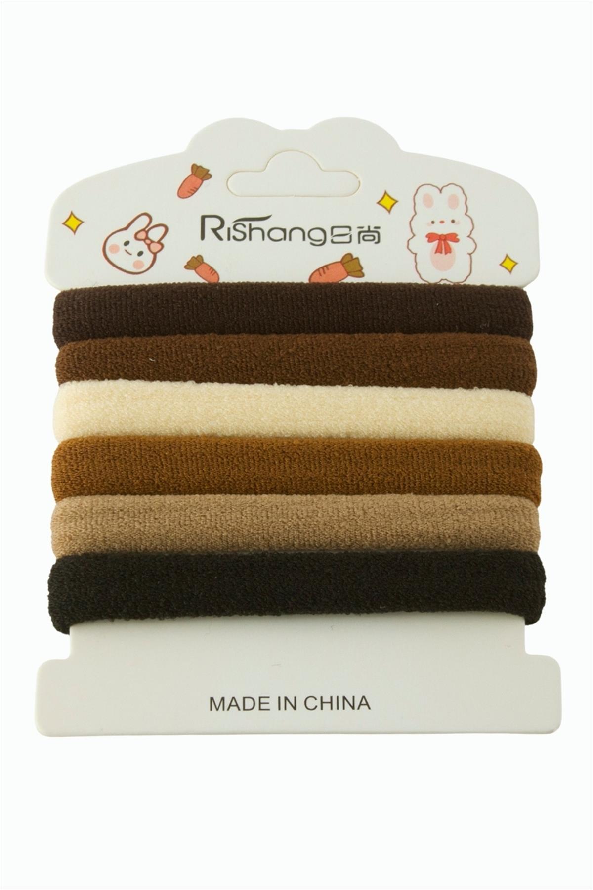 Havlu Lastikli Toka 6 Adet