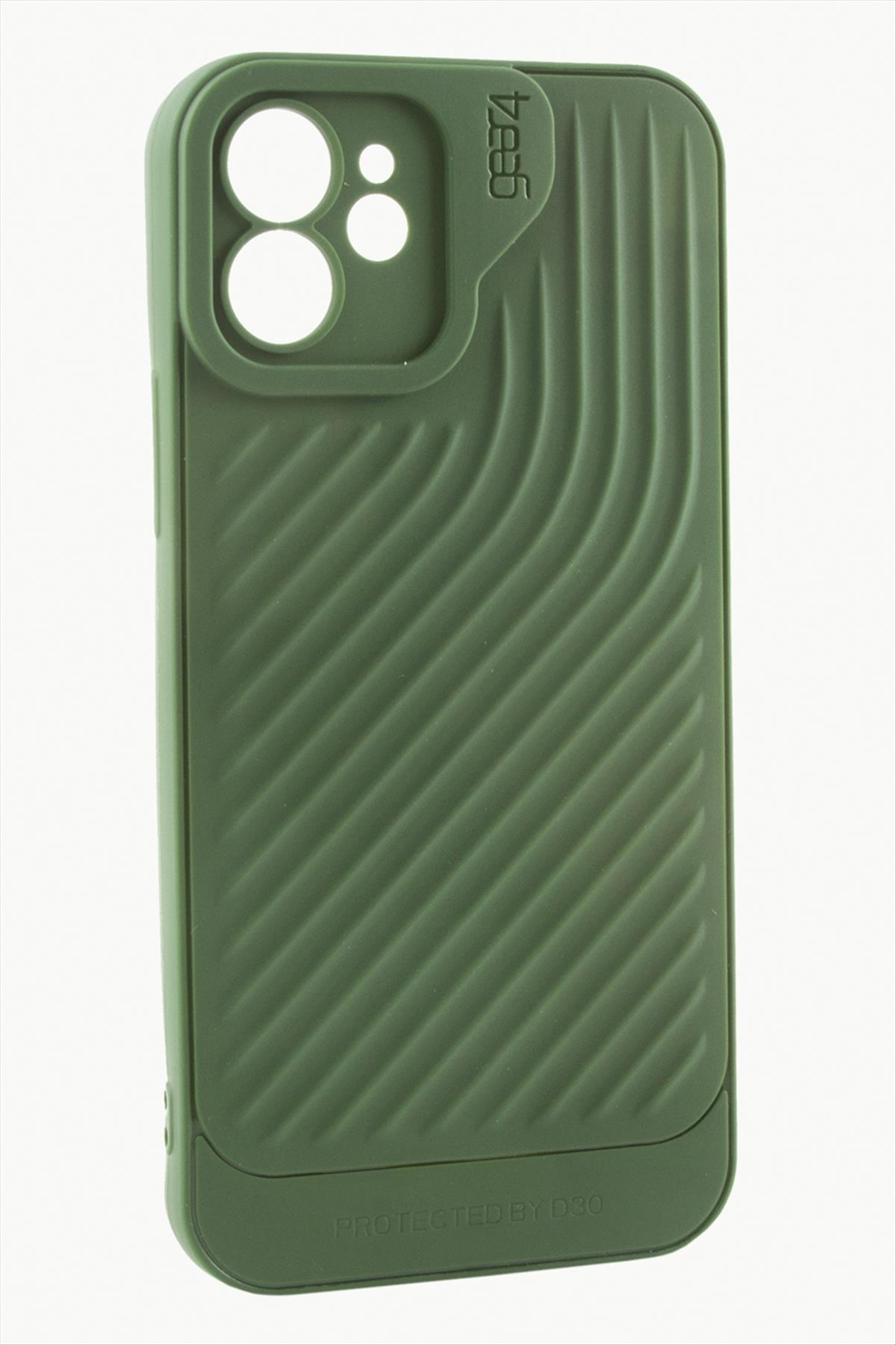iPhone 11 6.1 Çizgili Lüx Gear Silikon Kılıf