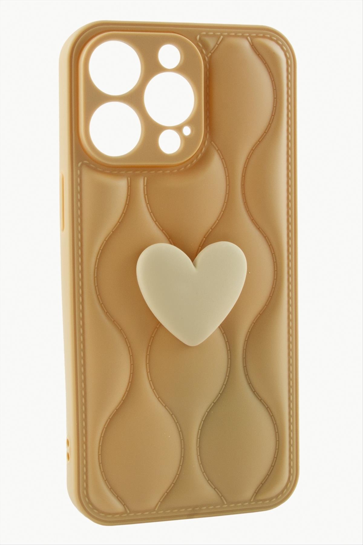 iPhone 15 Pro Max Kalpli Lüx Silikon Kılıf