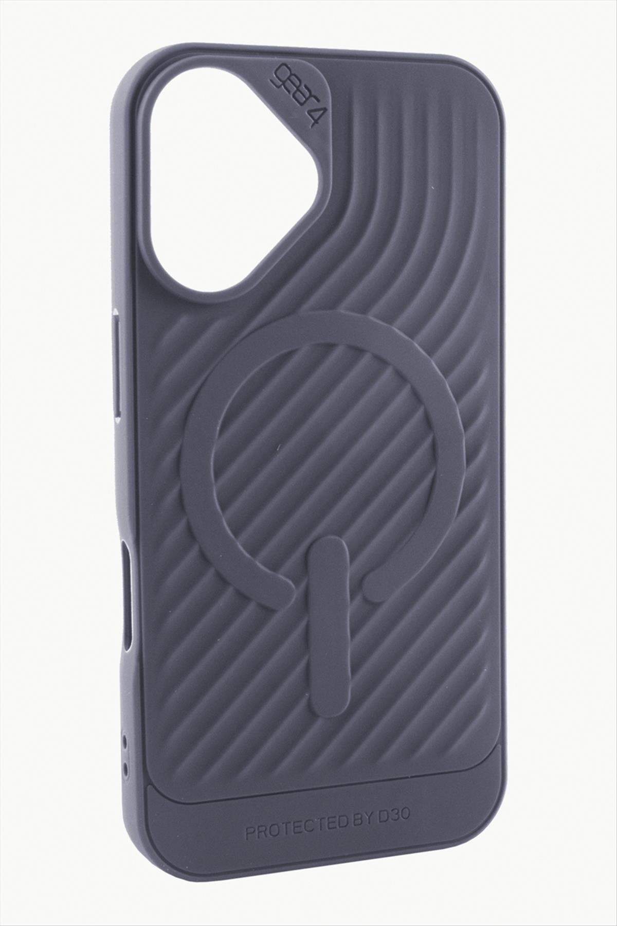 iPhone 16 6.1 Lüx Magsaff Gear Silikon Kılıf