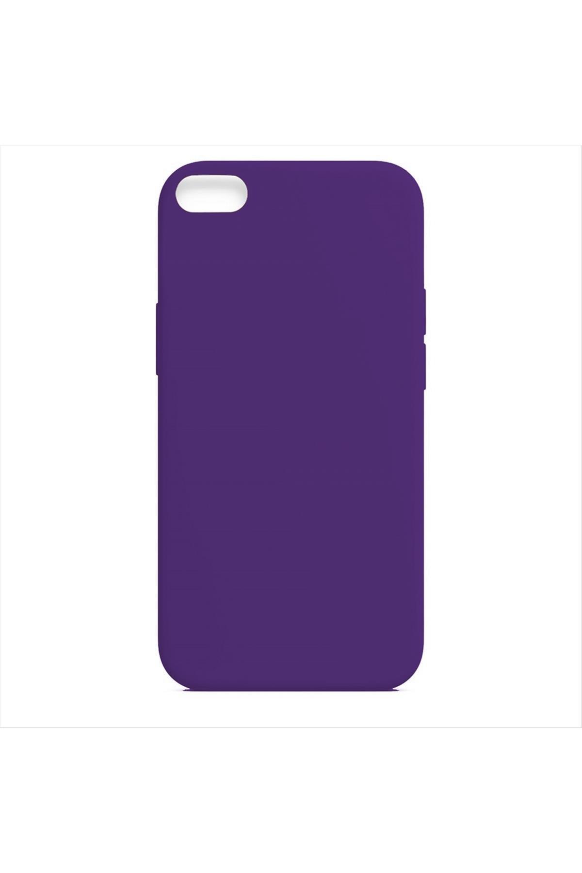 iPhone 7/8 Plus Kadife Kaplı Lüx Lansman Silikon Kılıf