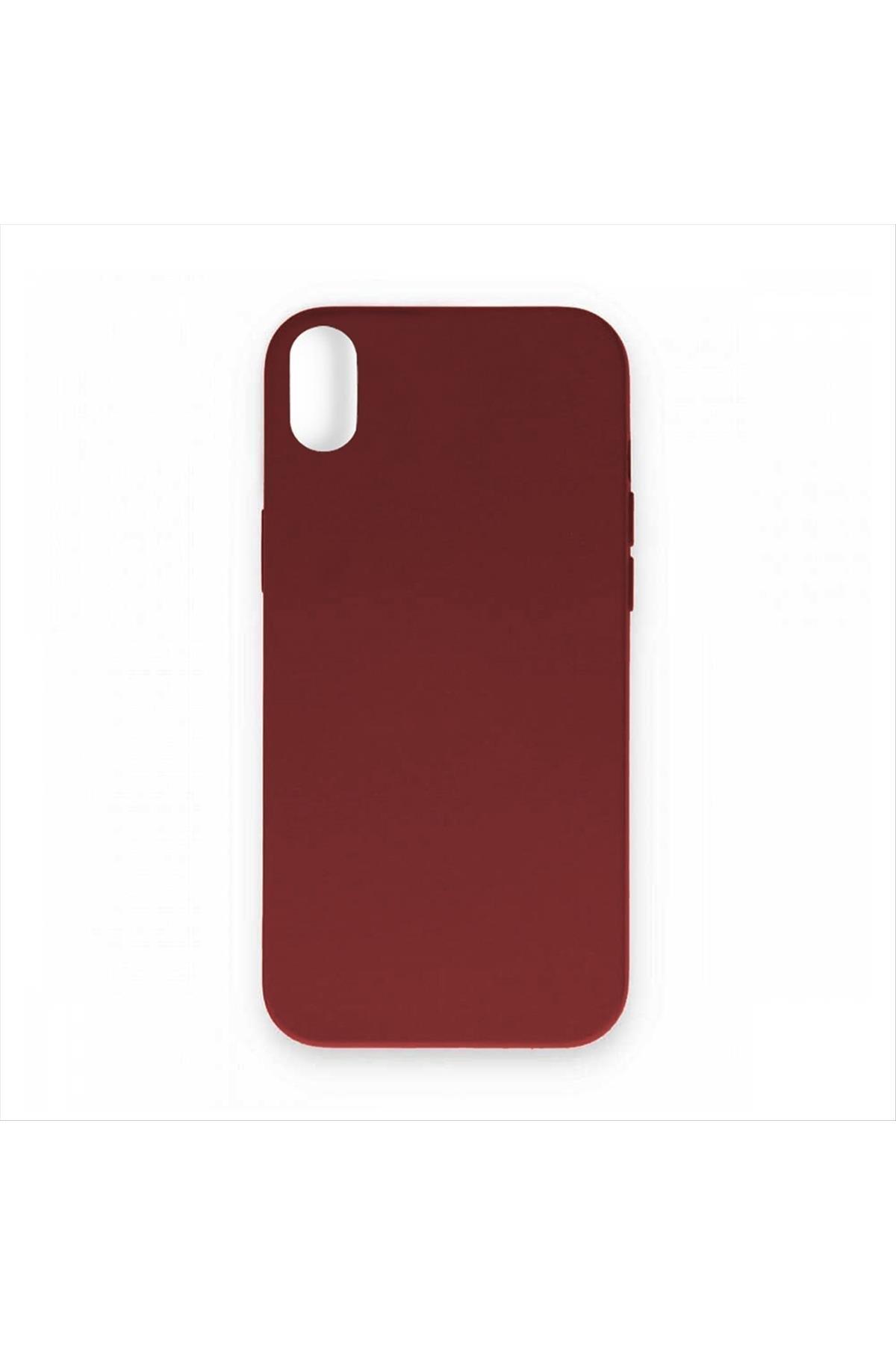 iPhone 7/8G Kadife Kaplı Lüx Lansman Silikon Kılıf