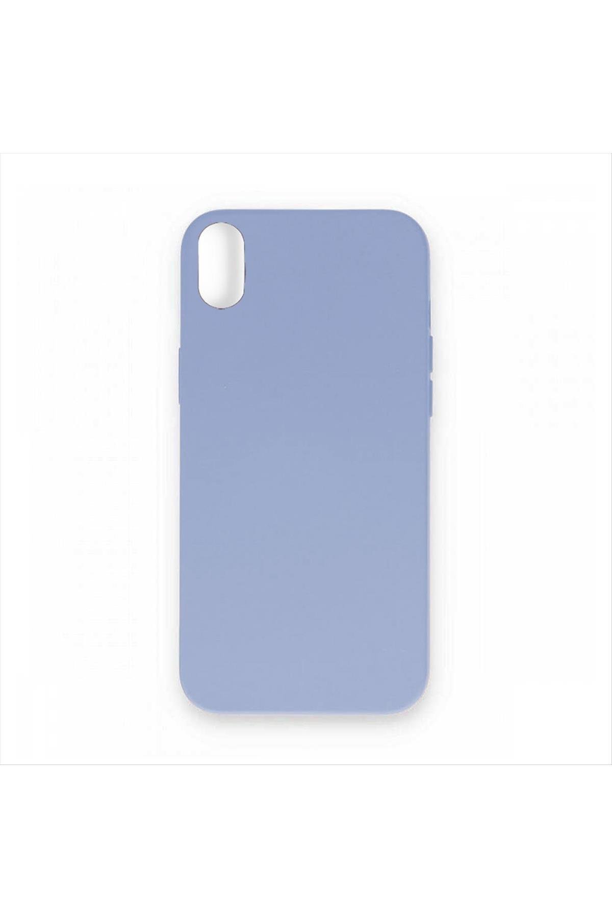 iPhone XR Kadife Kaplı Lüx Lansman Silikon Kılıf