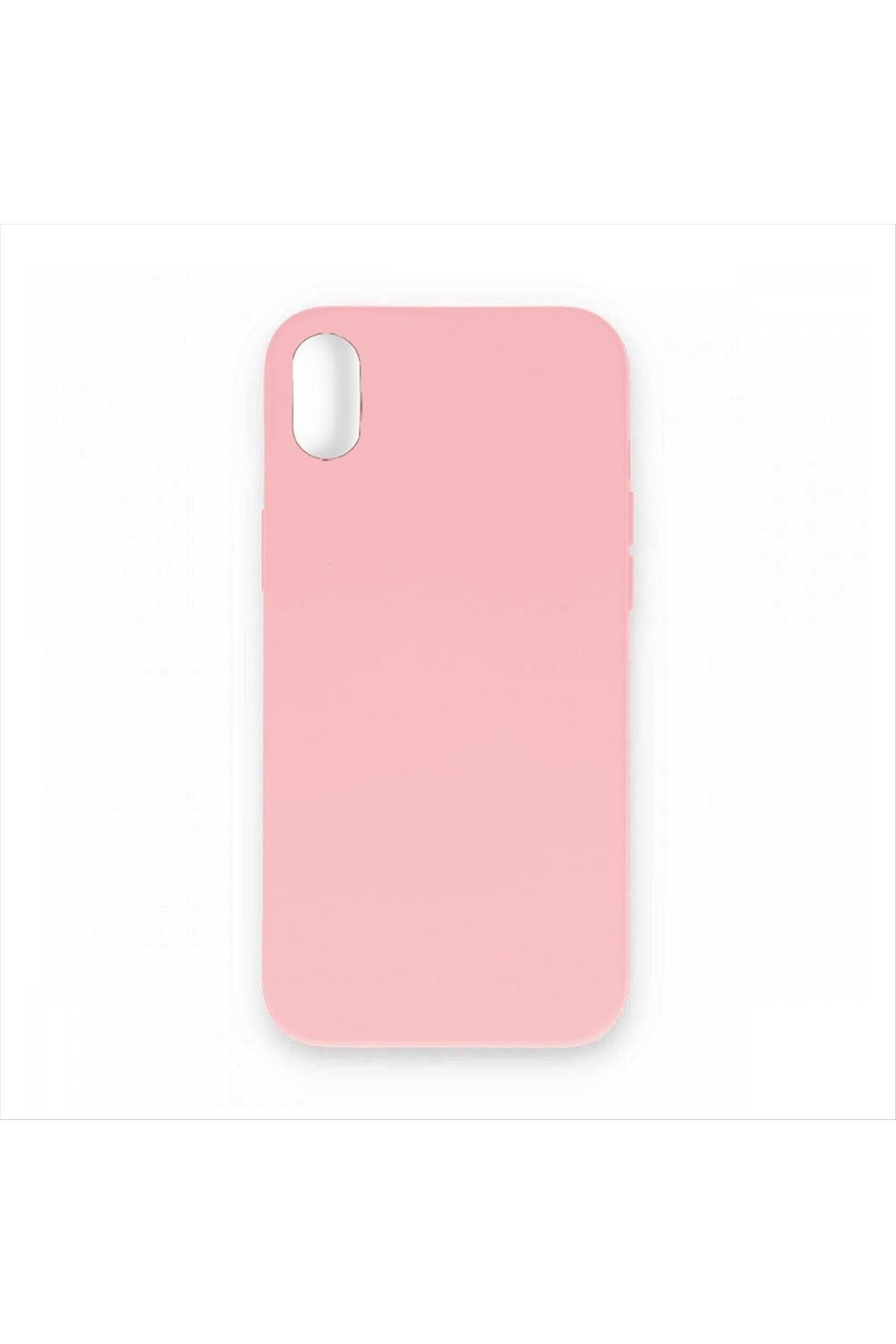 iPhone XR Kadife Kaplı Lüx Lansman Silikon Kılıf