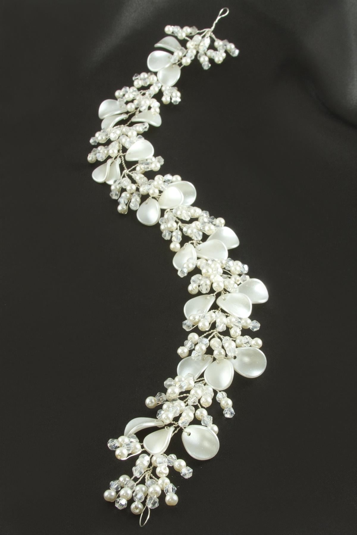 İnci Kristal Saç Aksesuarı