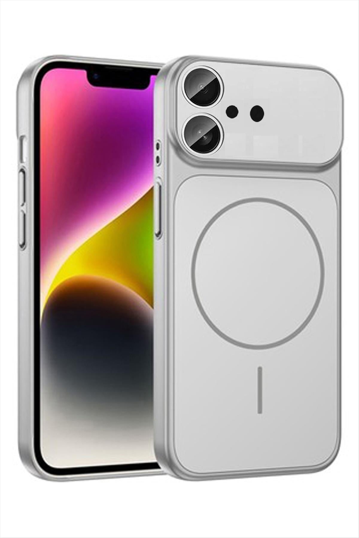İphone 17 Uyumlu Magsaff Kapak Kılıf