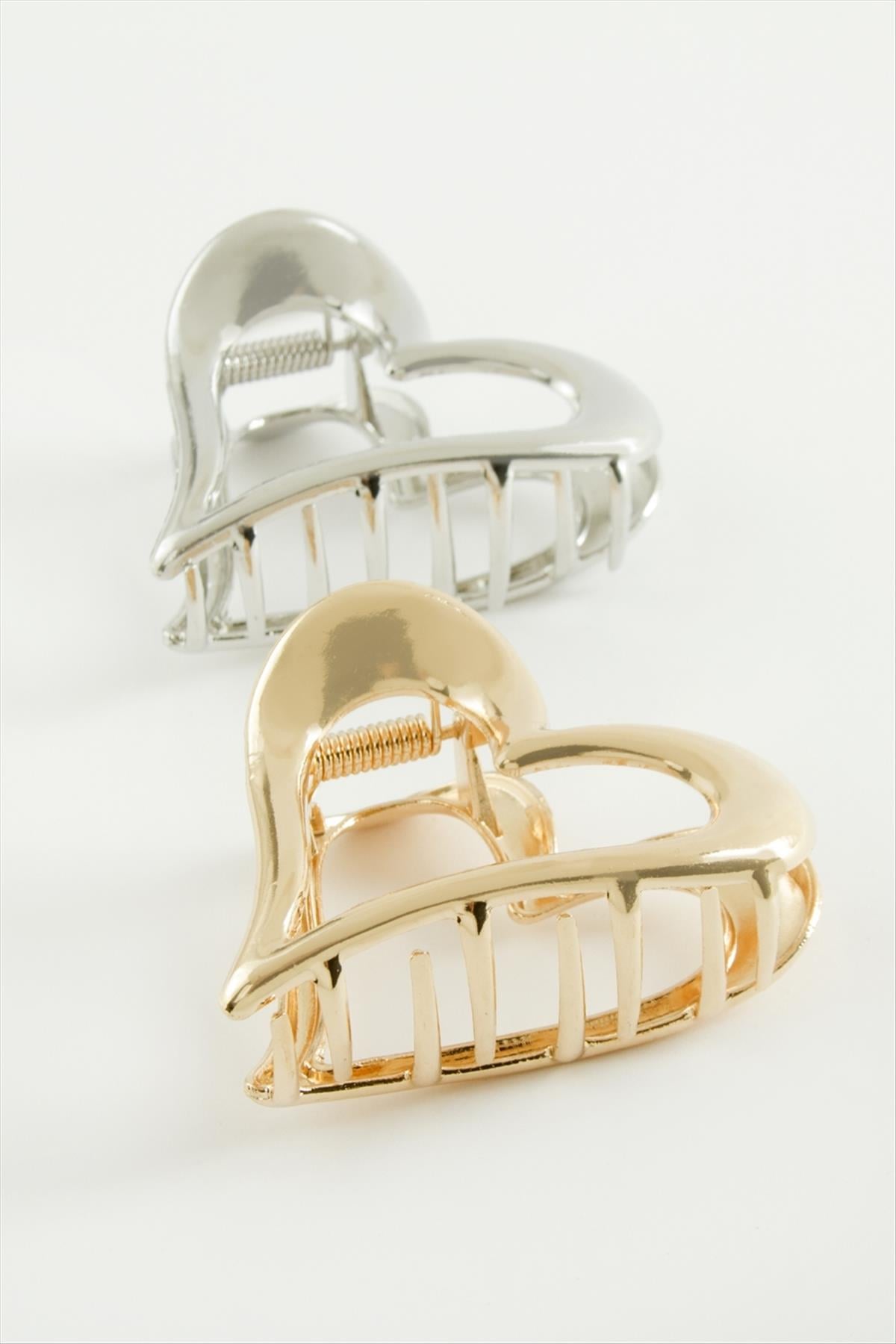 Kalp Metal Mandal Toka 6 cm