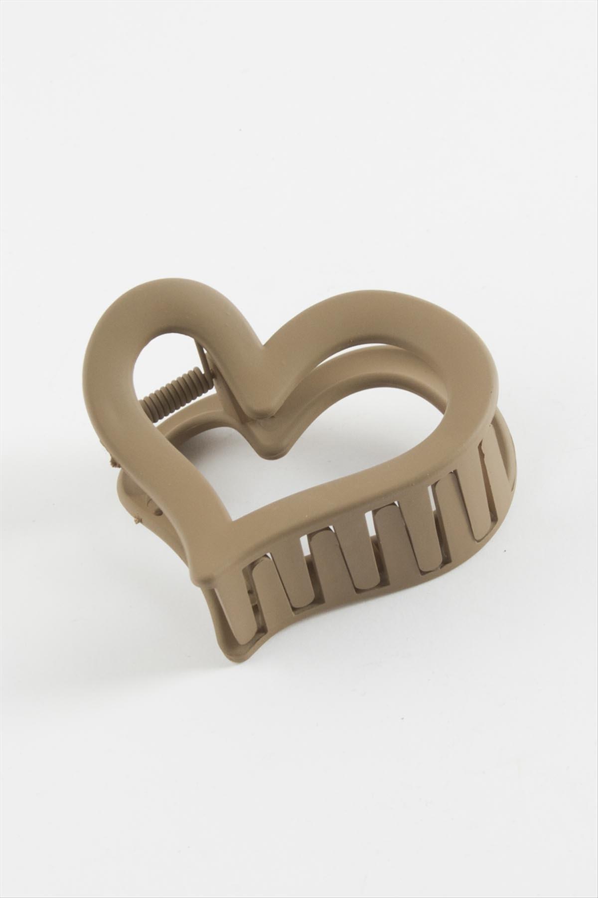 Kalp Renkli Mandal Toka 7 cm