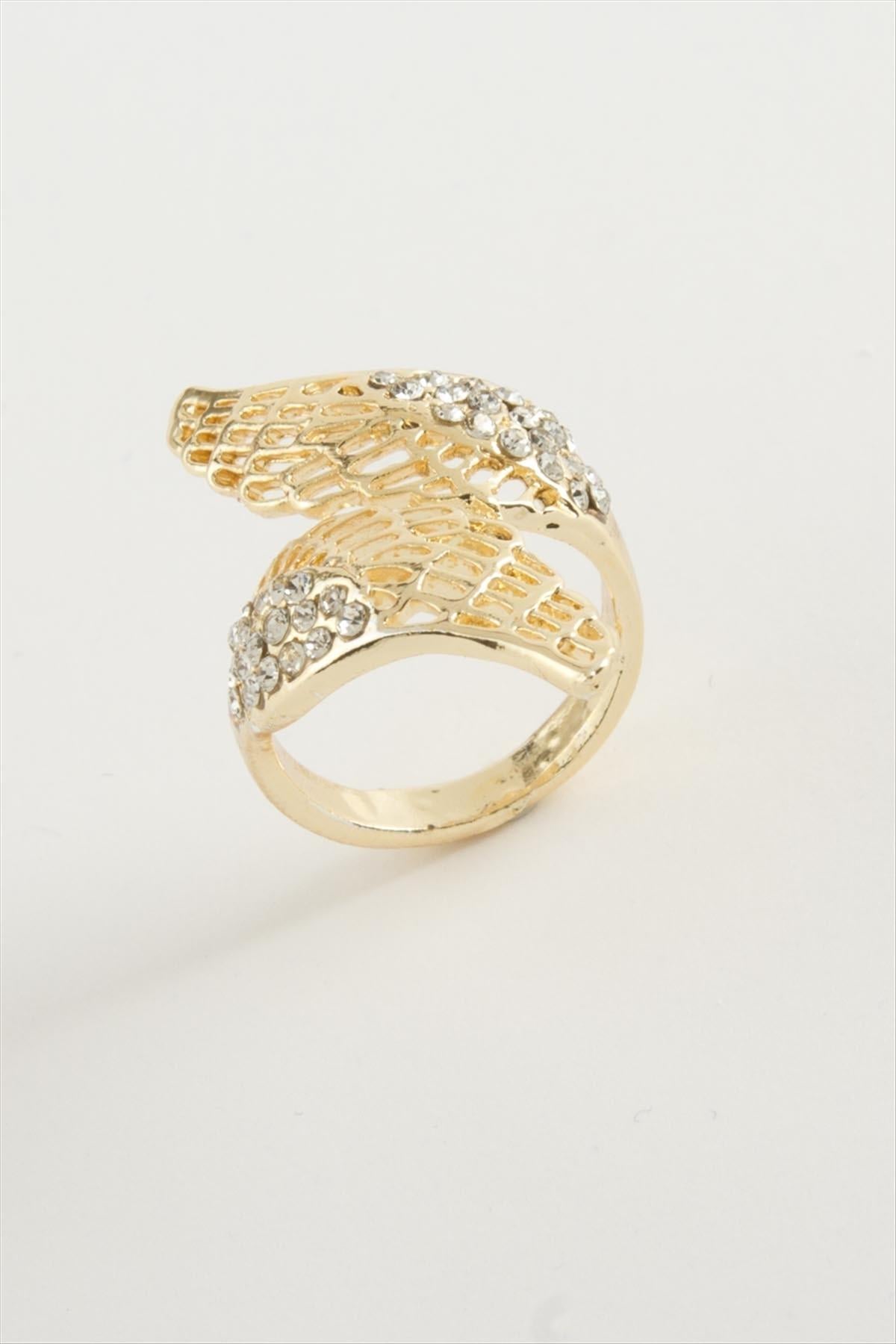 Kanat Taşlı Yüzük