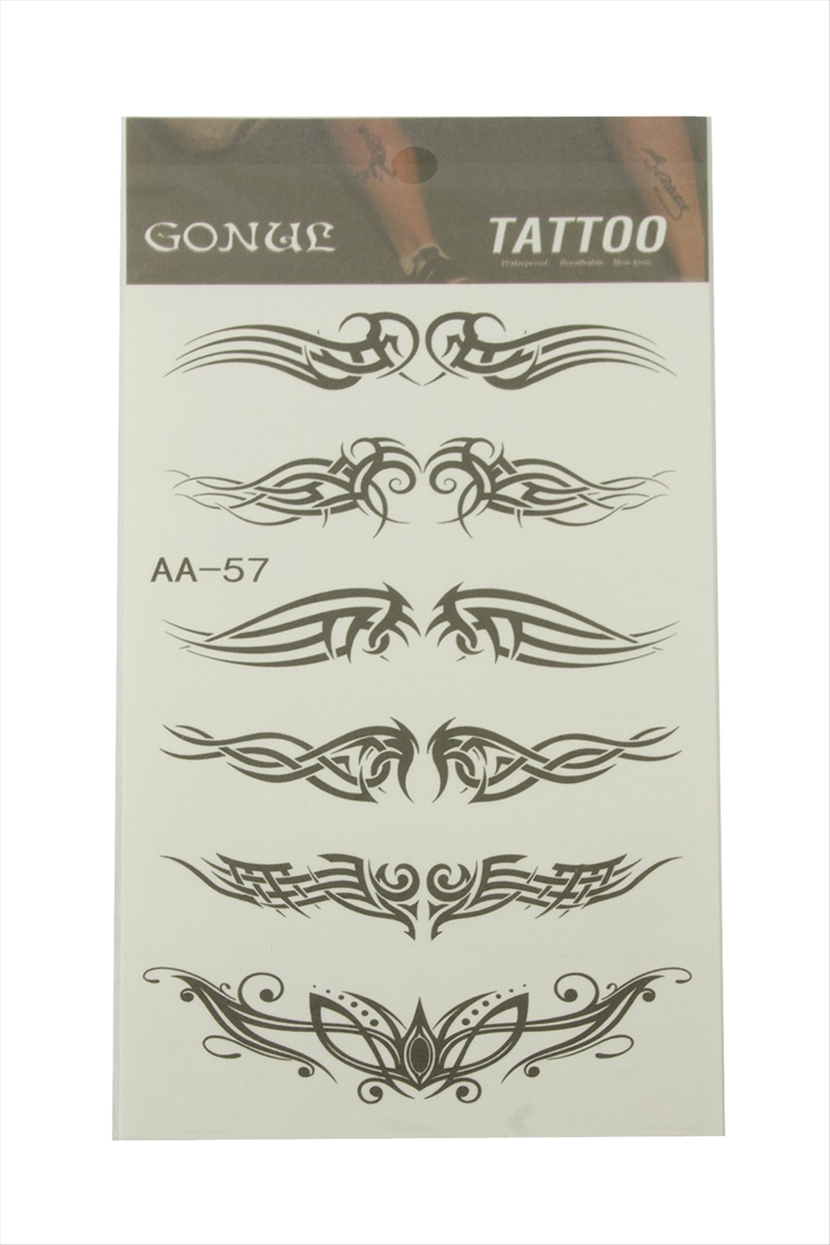 Kanat Tattoo Dövme Sticker