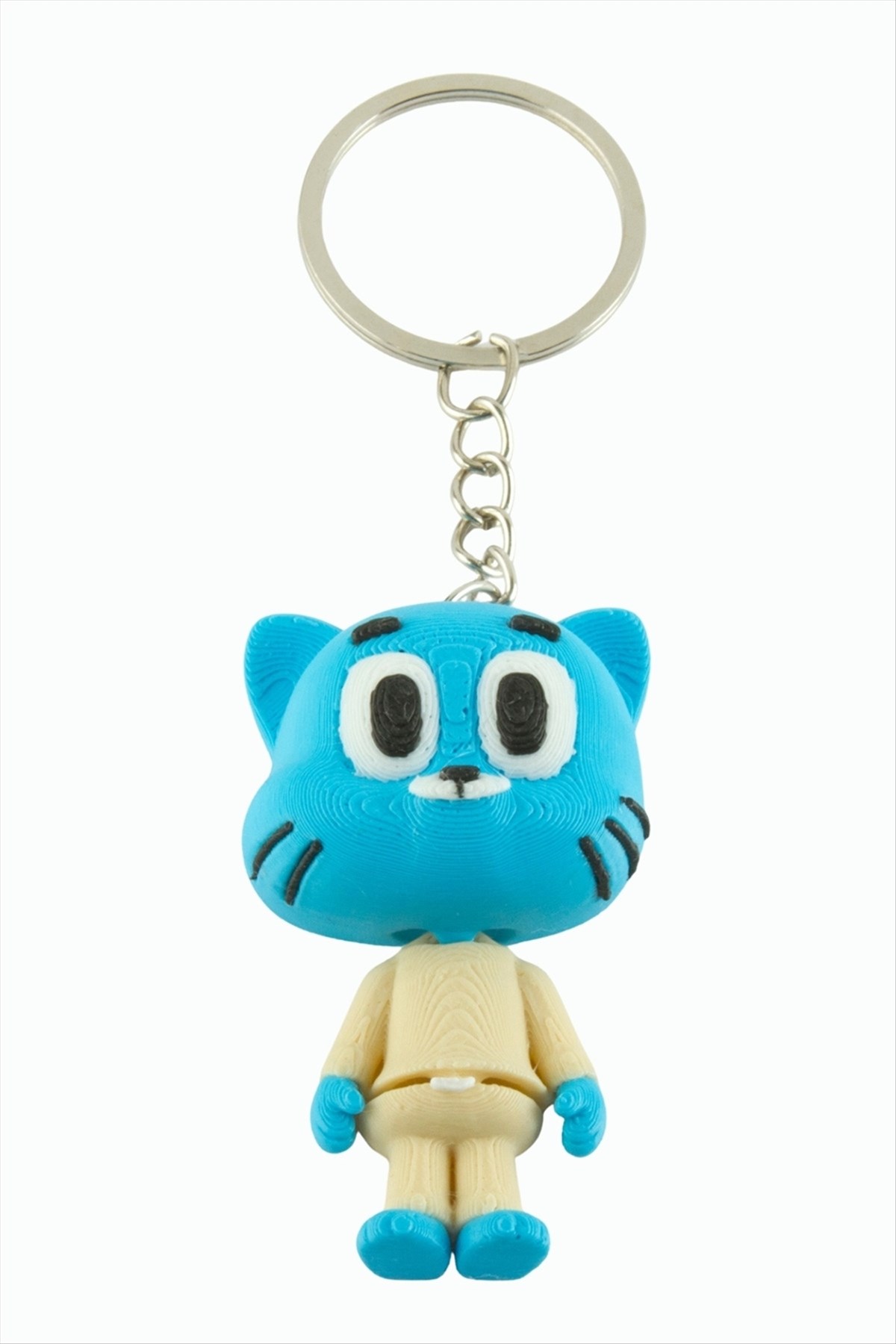 Kedi 3D Baskılı Anahtarlık
